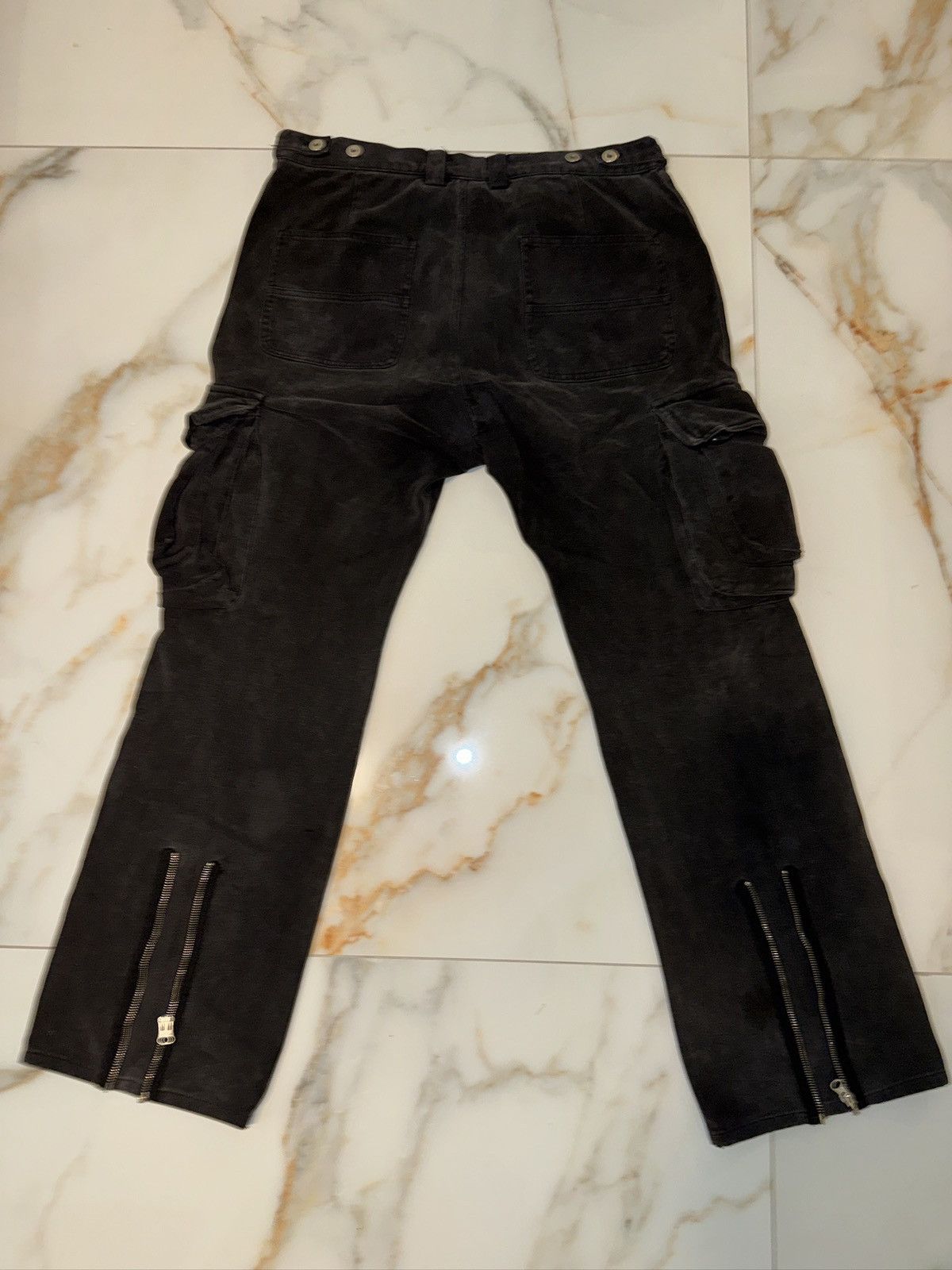 K-Two Studios K-two flared denim zipper cargo Size US 34 / EU 50 - 2 Thumbnail