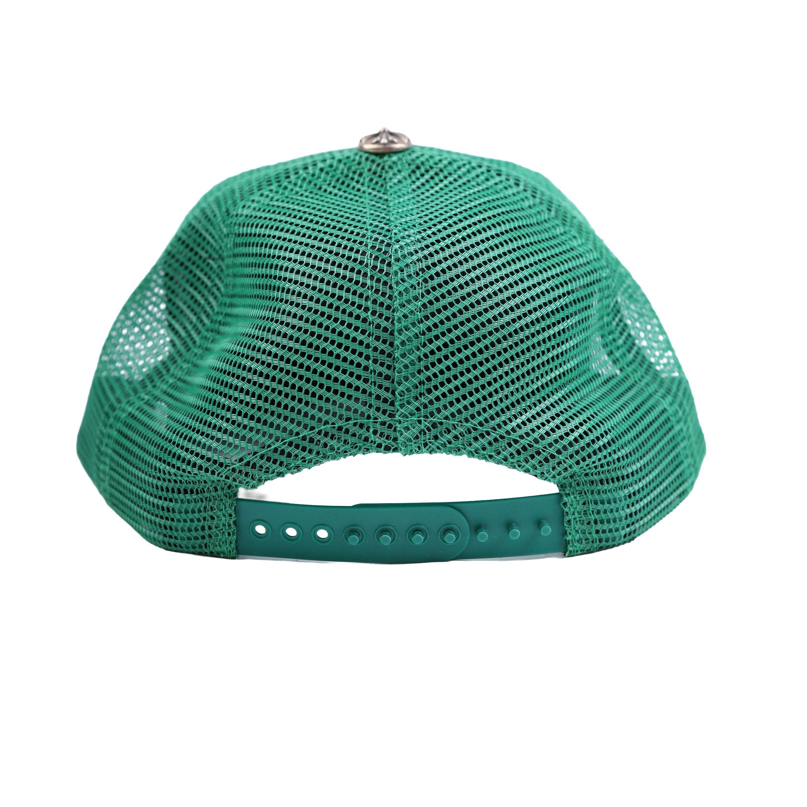 Chrome Hearts CHROME HEARTS GREEN HOLLYWOOD TRUCKER HAT Size ONE SIZE - 2 Thumbnail