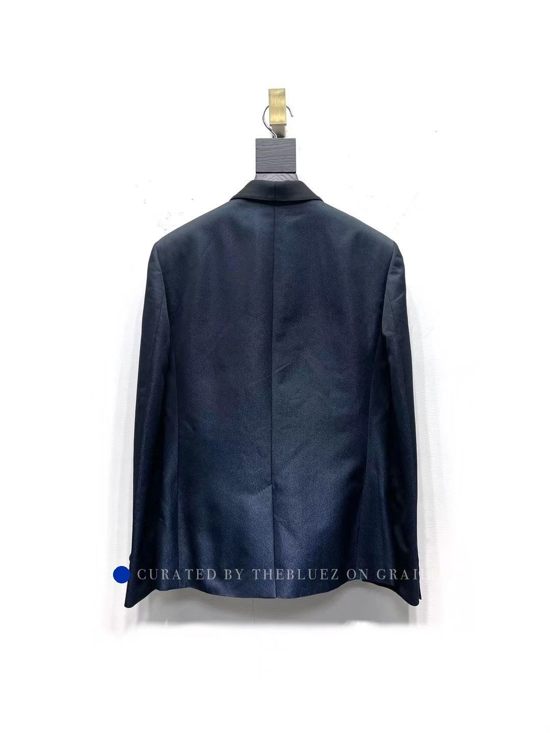 Saint Laurent Paris Blue Formal Blazer with Lapel Collar Size US M / EU 48-50 / 2 - 1 Thumbnail