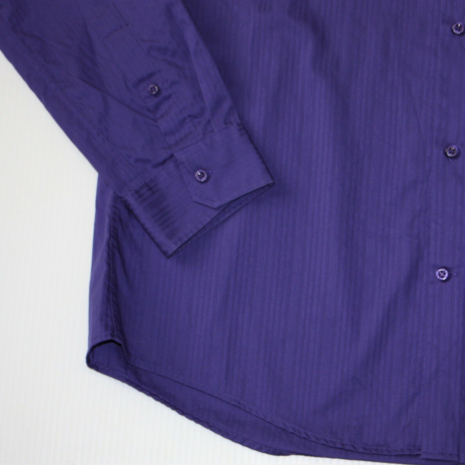 Mexx Metropolitan Slim Fit Men's Purple Dress Shirt size XL Size US XL / EU 56 / 4 - 3 Thumbnail
