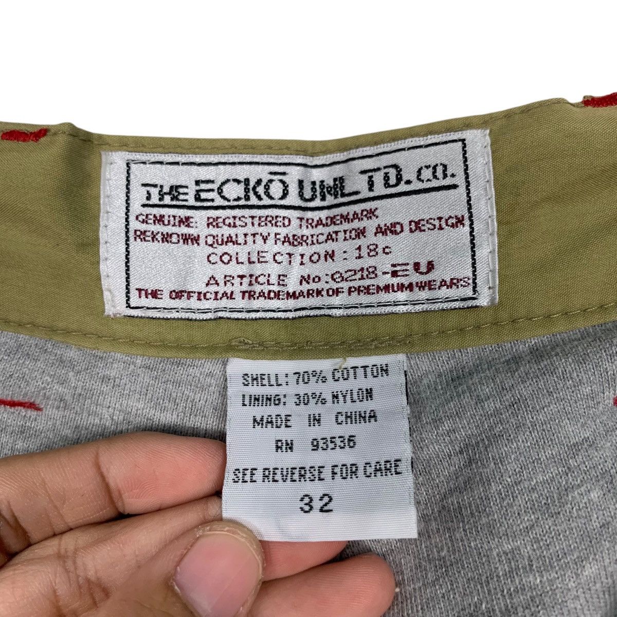 Ecko Unltd. ECKO 3 Ways Detachable Cargo Green Sweatpants #1835-C80 Size US 32 / EU 48 - 16 Thumbnail