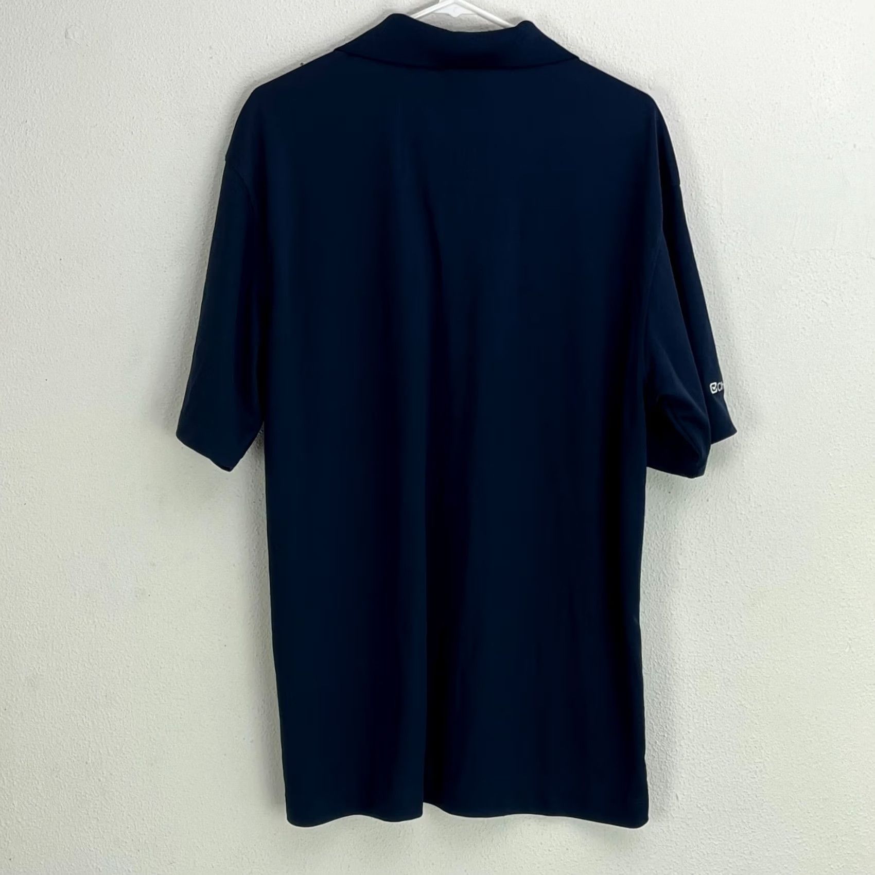 Nike Nike Golf Dri-Fit Mens L Navy Short Sleeve Polo Shirt Casual Sports New Size US L / EU 52-54 / 3 - 2 Thumbnail