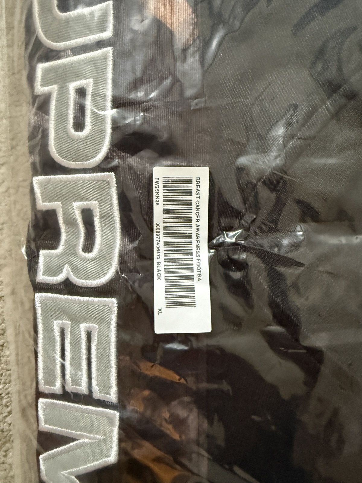 Supreme Supreme breast cancer jersey Size US XL / EU 56 / 4 - 3 Thumbnail