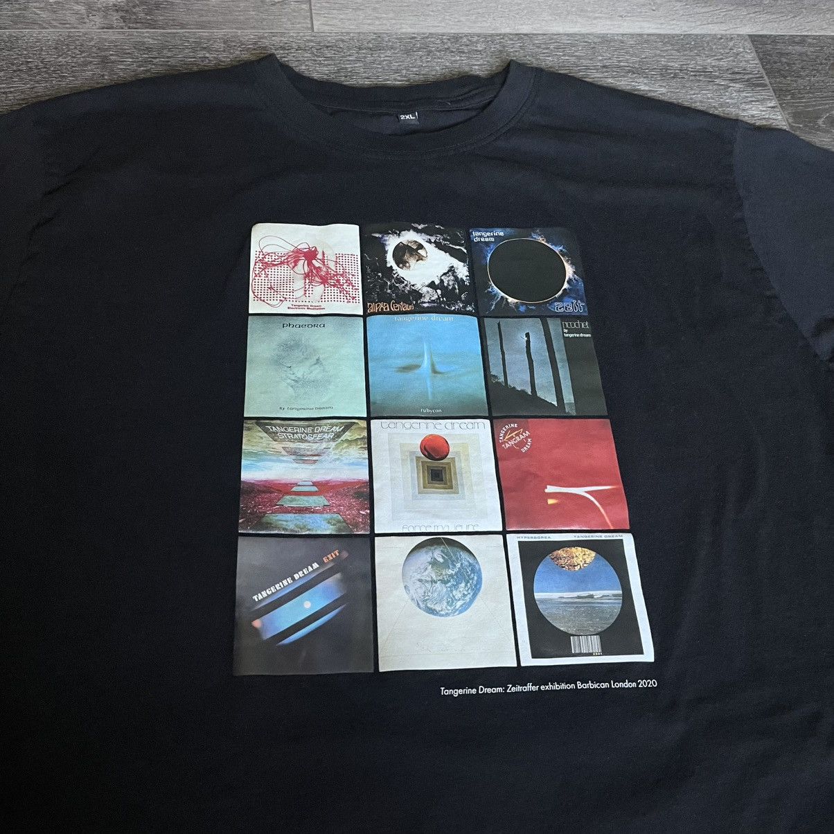 Tangerine Dream 80s ビンテージ バンド Tシャツ L