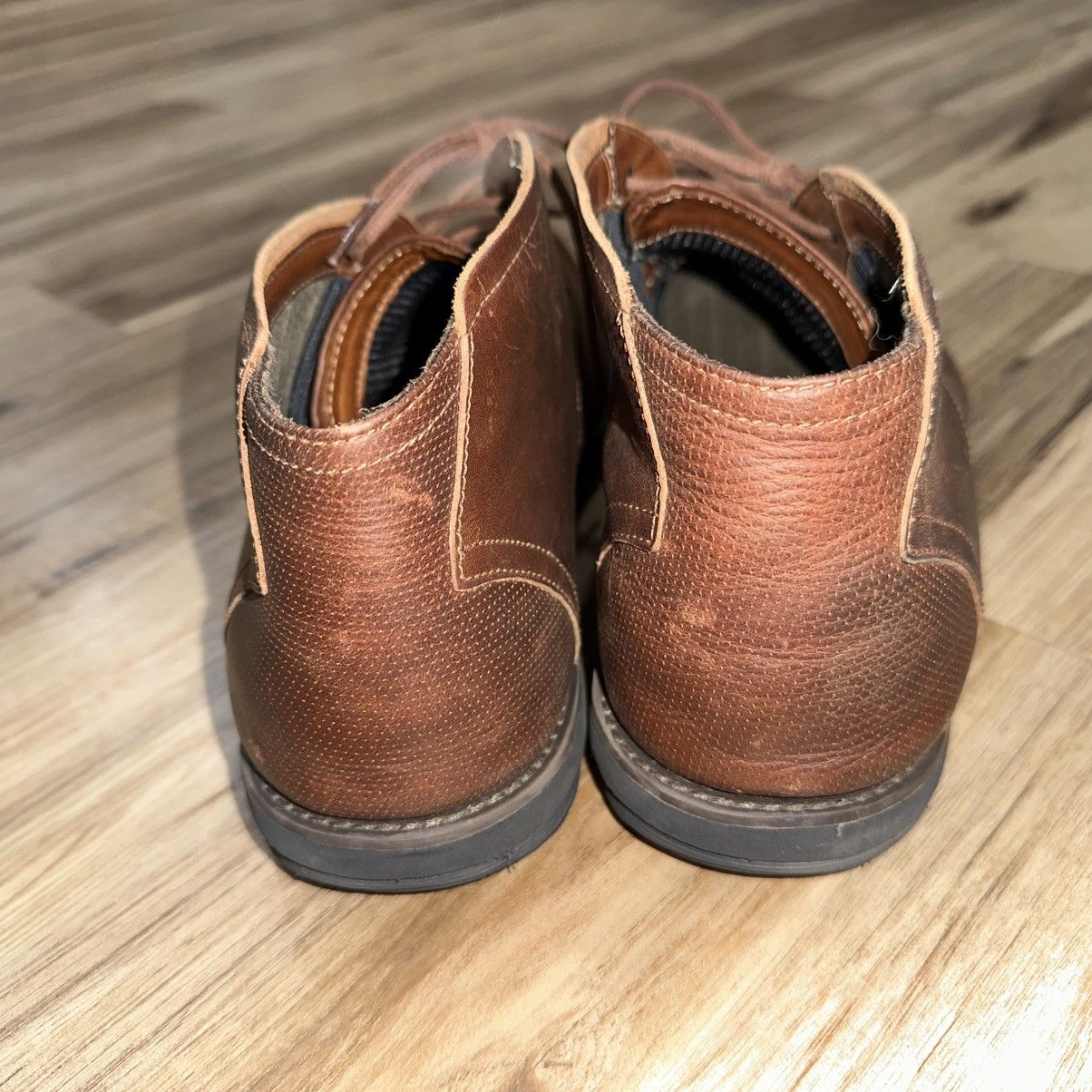Timberland Timberland Leather Chukka Ankle Boots, Brown, Men’s 12 Size US 12 / EU 45 - 4 Thumbnail