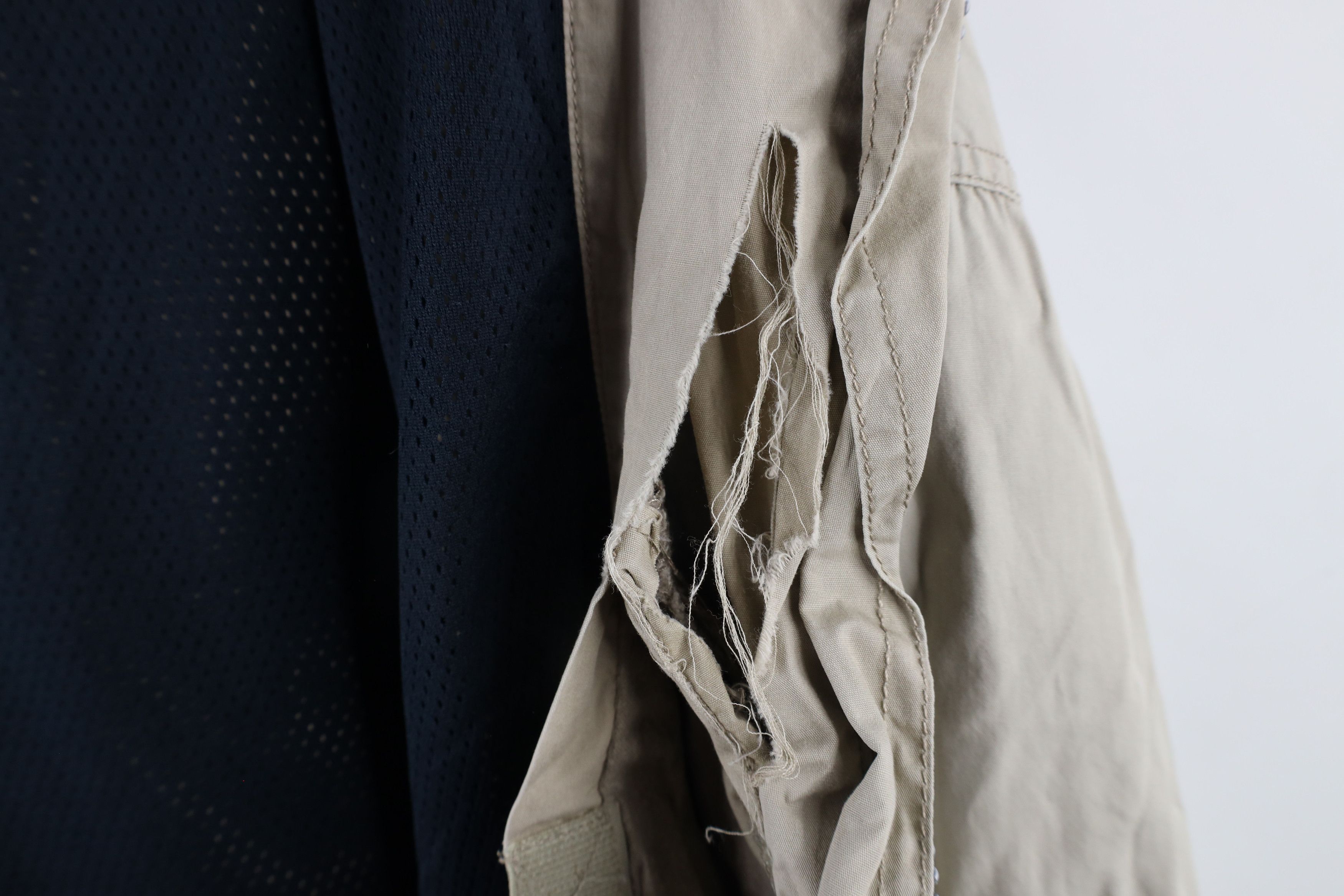 Gap × Vintage Vintage 90s Gap Full Zip Hooded Windbreaker Jacket Beige Size US XXL / EU 58 / 5 - 8 Thumbnail