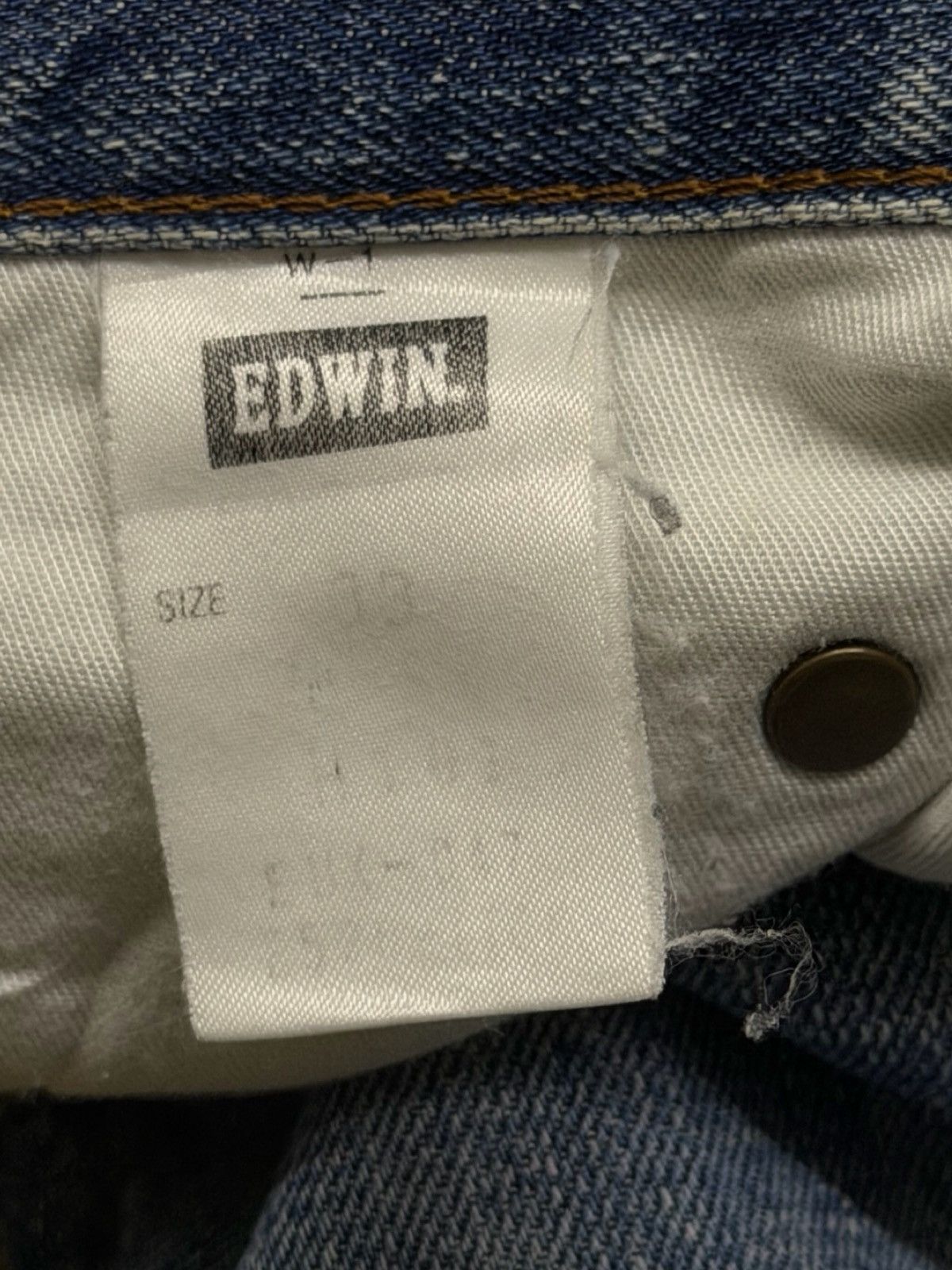 Edwin Vintage EDWIN X Jeans 605 Japan Loose Straight Baggy | W32 Size US 32 / EU 48 - 12 Thumbnail