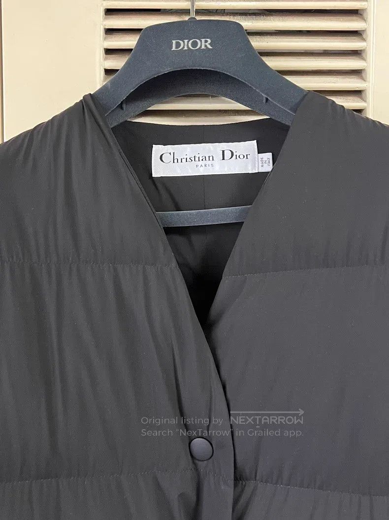Dior Dior Black long cotton jacket Size XS / US 0-2 / IT 36-38 - 3 Thumbnail