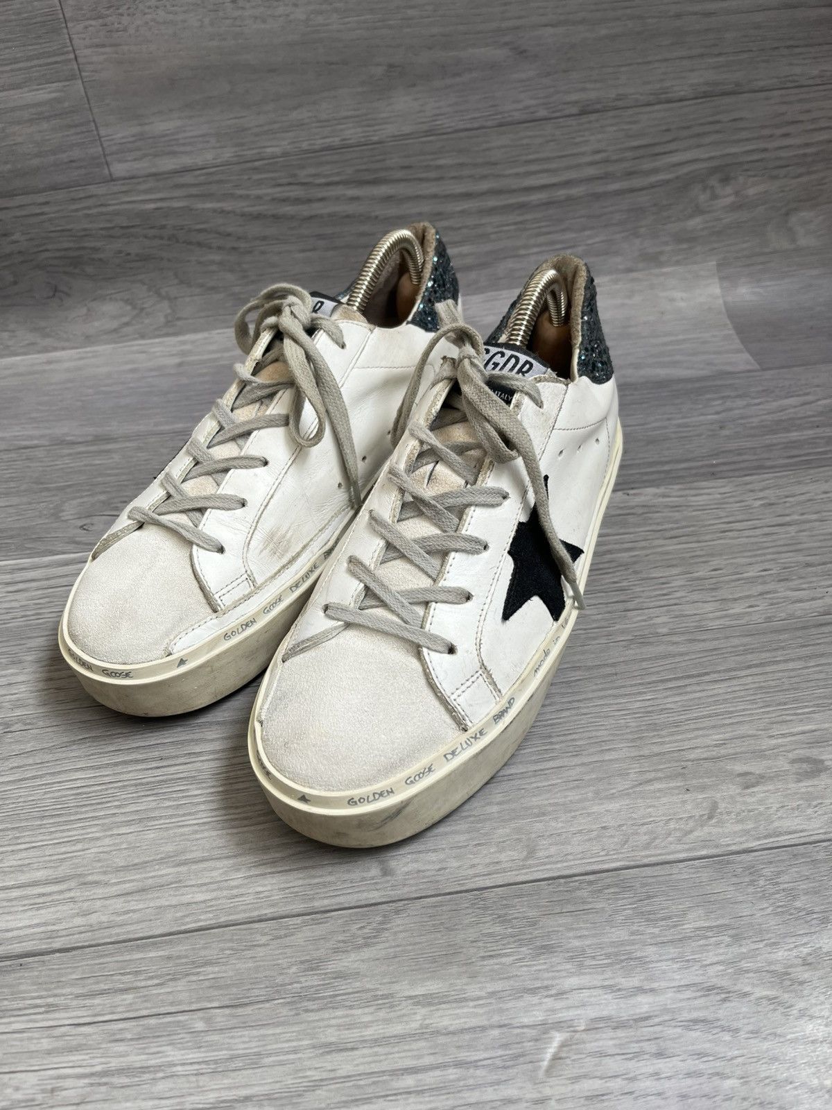 Golden Goose Golden goose hi star chunky low top sneakers sz39 Size US 9 / IT 39 - 1 Thumbnail