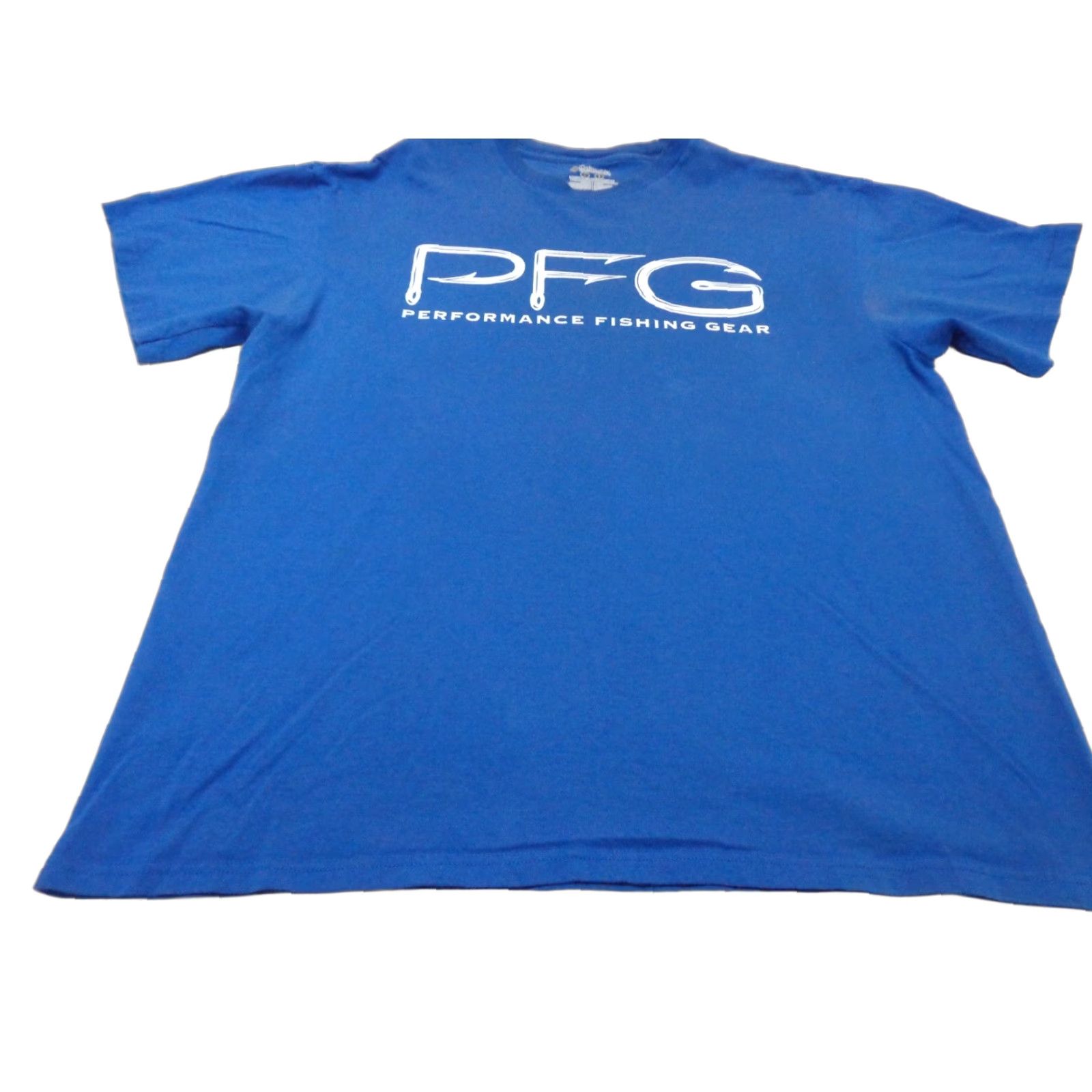 Vintage Columbia PFG T-Shirt Graphic Print Crew Neck Short Sleeve Blue L Mens Size US L / EU 52-54 / 3 - 1 Thumbnail