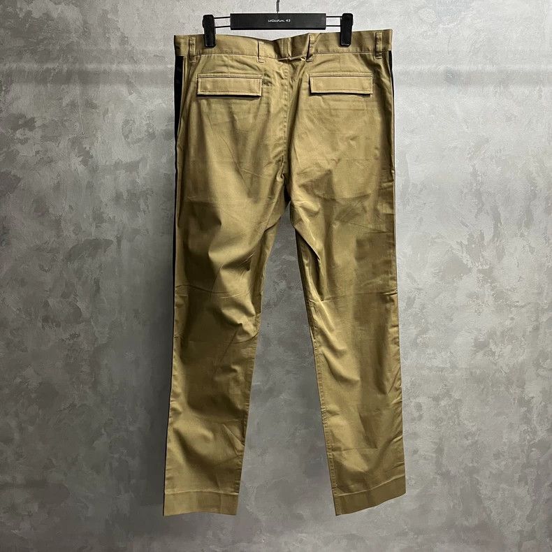 Dior Dior Khaki side stripe slim cut casual pants 2501-Nextarrow Size US 34 / EU 50 - 2 Thumbnail