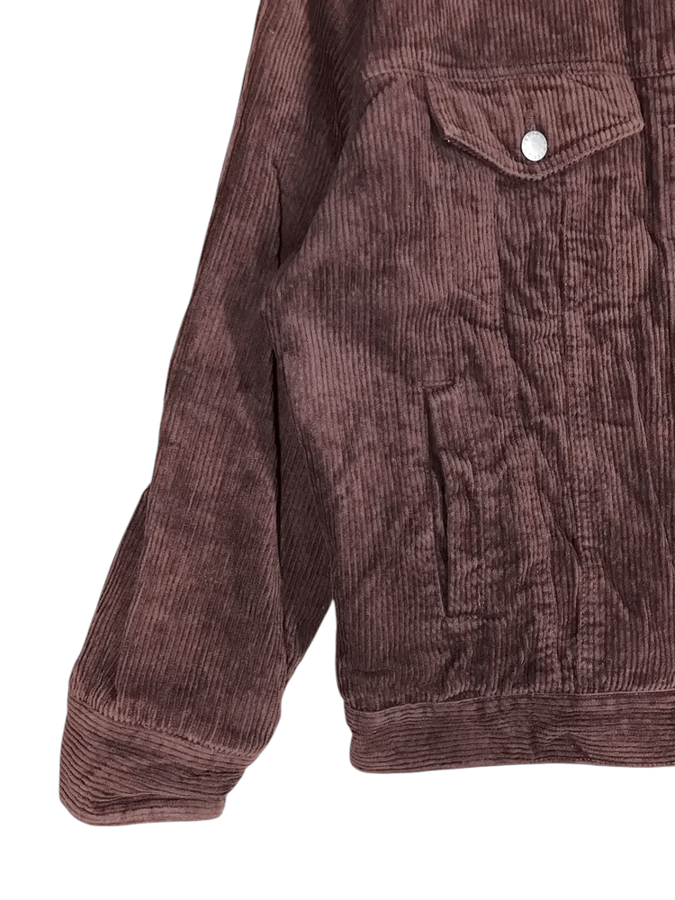 Japanese Brand Retro Girl Corduroi Jackets Size M / US 6-8 / IT 42-44 - 5 Thumbnail