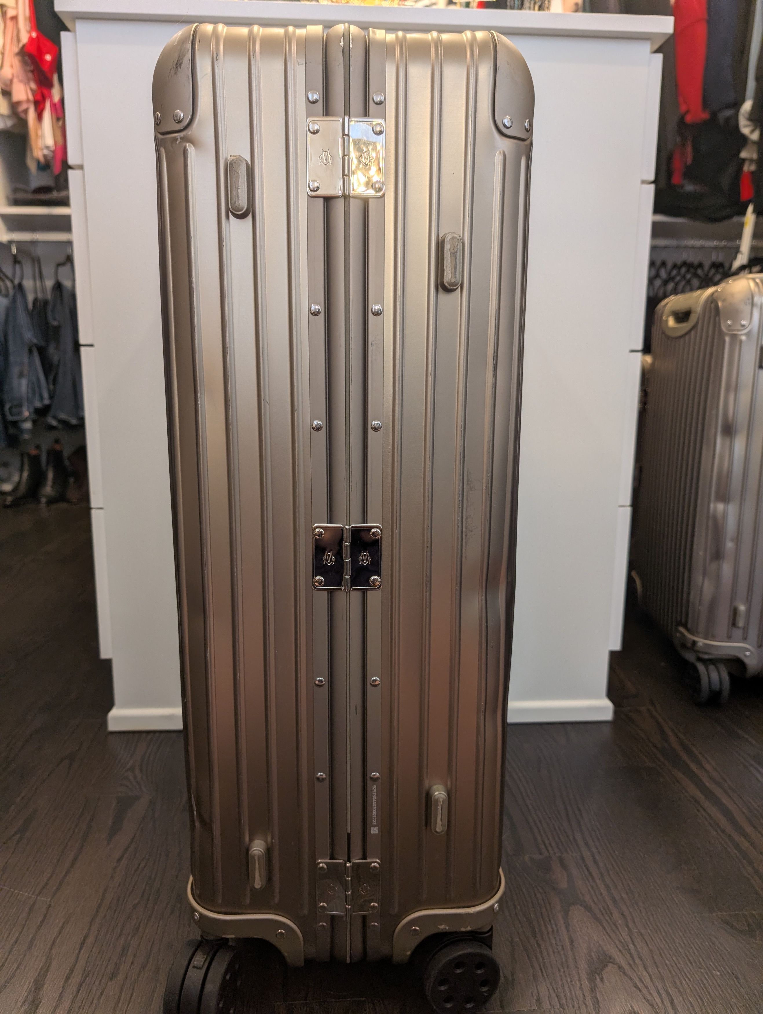 Rimowa Rimowa Original Check-In L (Titanium) Size ONE SIZE - 11 Thumbnail