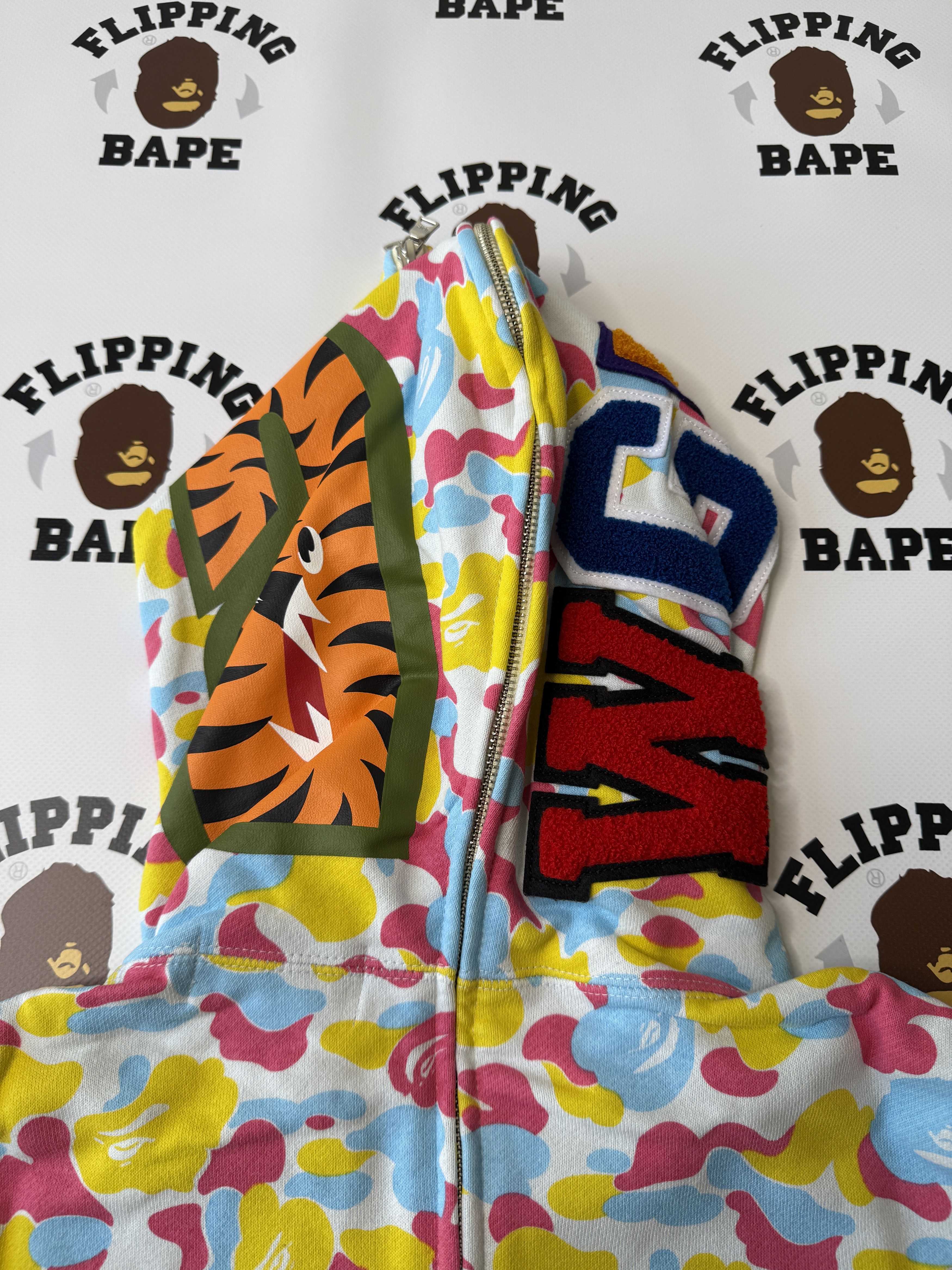 Bape BAPE SANYA SEPARATE SHARK FULL ZIP HOODIE Size US M / EU 48-50 / 2 - 7 Thumbnail