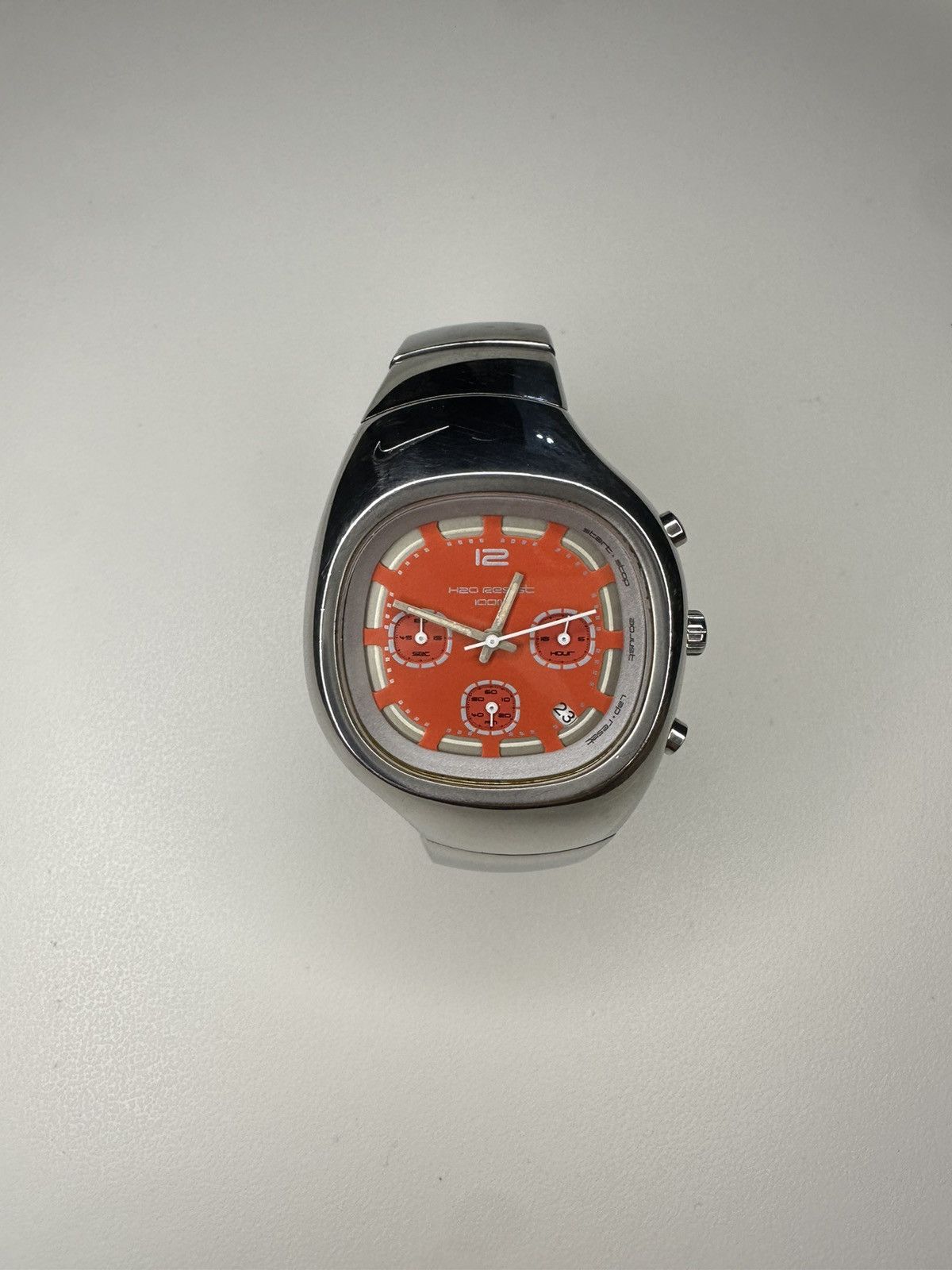 Nike × Vintage NIKE TRIAX ARMORED II ORANGE DIAL Size 34 - 9 Thumbnail