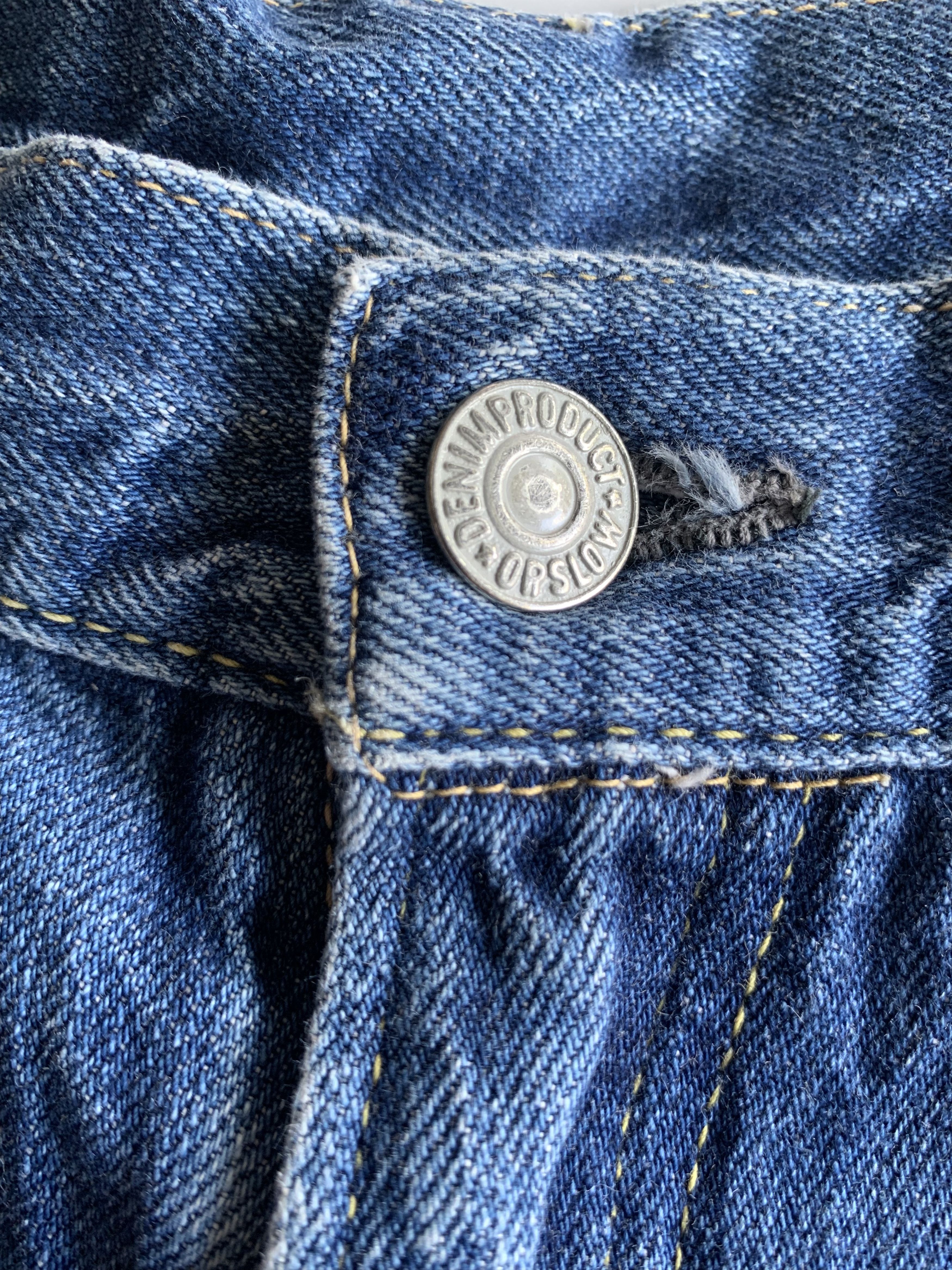 Orslow ORSLOW X BEAMS SELVEDGE JAPANESE DISTRESSED DENIM Size US 28 / EU 44 - 17 Thumbnail