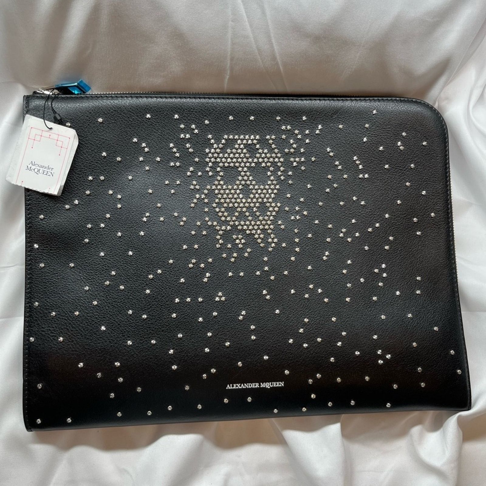 Alexander McQueen Alexander McQueen Studded Skull Pouch Size ONE SIZE - 1 Thumbnail