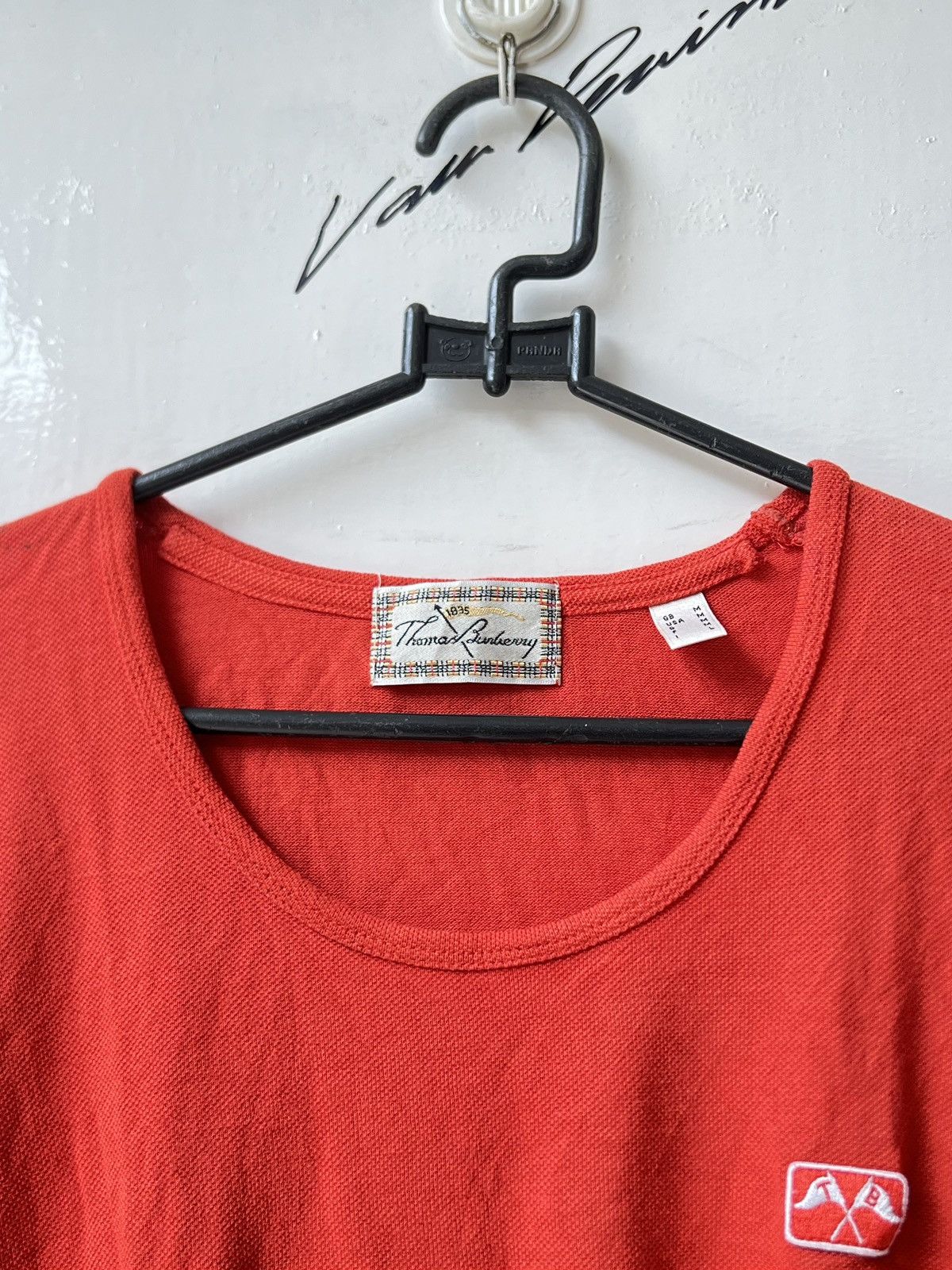 Burberry THOMAS BURBERRY Red T-shirt Size US XS / EU 42 / 0 - 12 Thumbnail