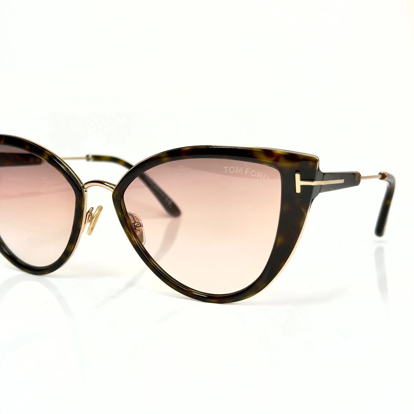 Tom Ford TOM FORD ANJELICA 02 TF0868 52F Brown Sunglasses 868 FT0868 Size ONE SIZE - 3 Thumbnail