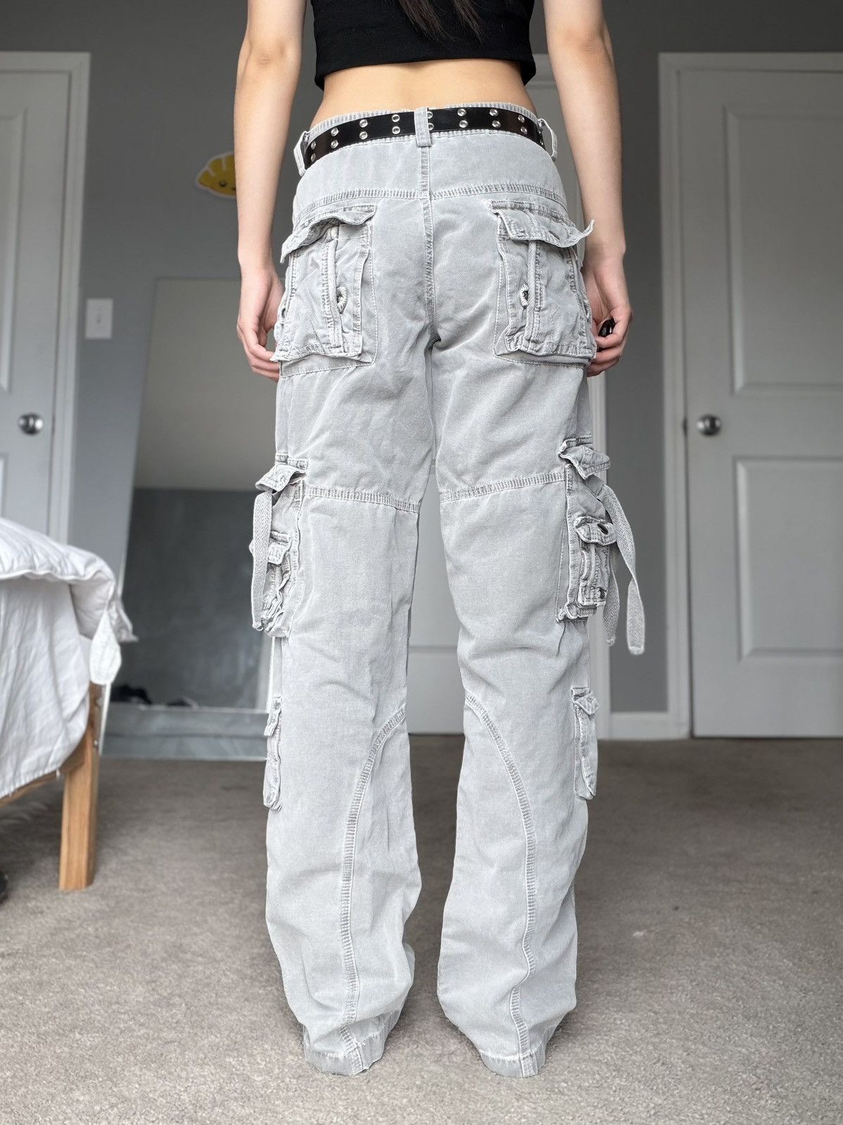 Other Vintage Multi-Pocket Cargo Pants Size US 31 - 5 Thumbnail