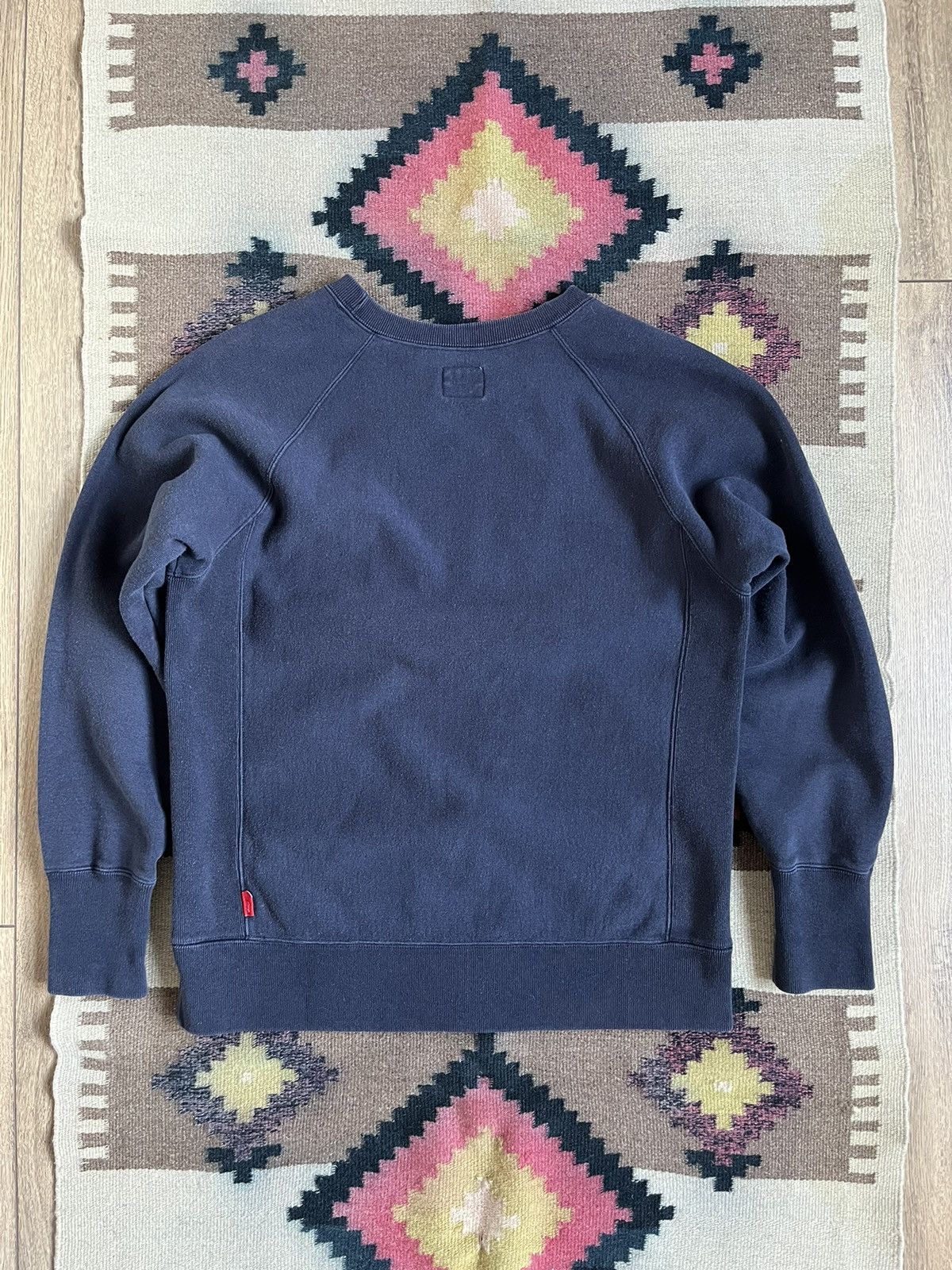 Wtaps WTAPS Japan Navy Blue Logo Design Cotton Sweatshirt Crewneck Size US S / EU 44-46 / 1 - 12 Thumbnail