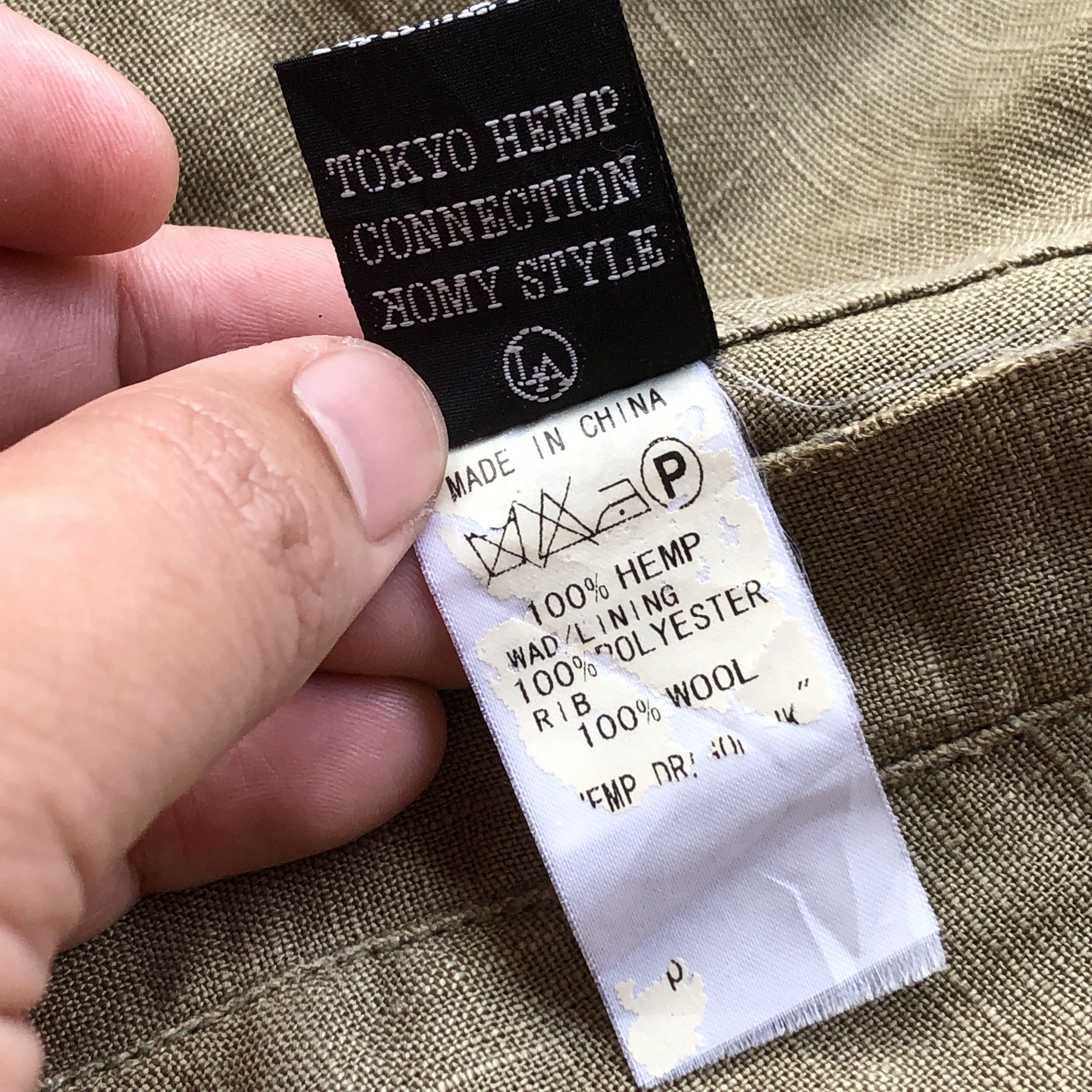 Japanese Brand Vintage SUKAJAN Jacket Tokyo Hemp Connection Size US XL / EU 56 / 4 - 10 Thumbnail