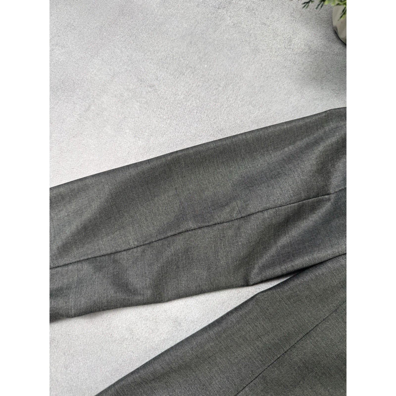 Max Mara Max Mara Women Blazer Jacket Grey IT 42; US 8 Wool/Silk Size M / US 6-8 / IT 42-44 - 18 Thumbnail