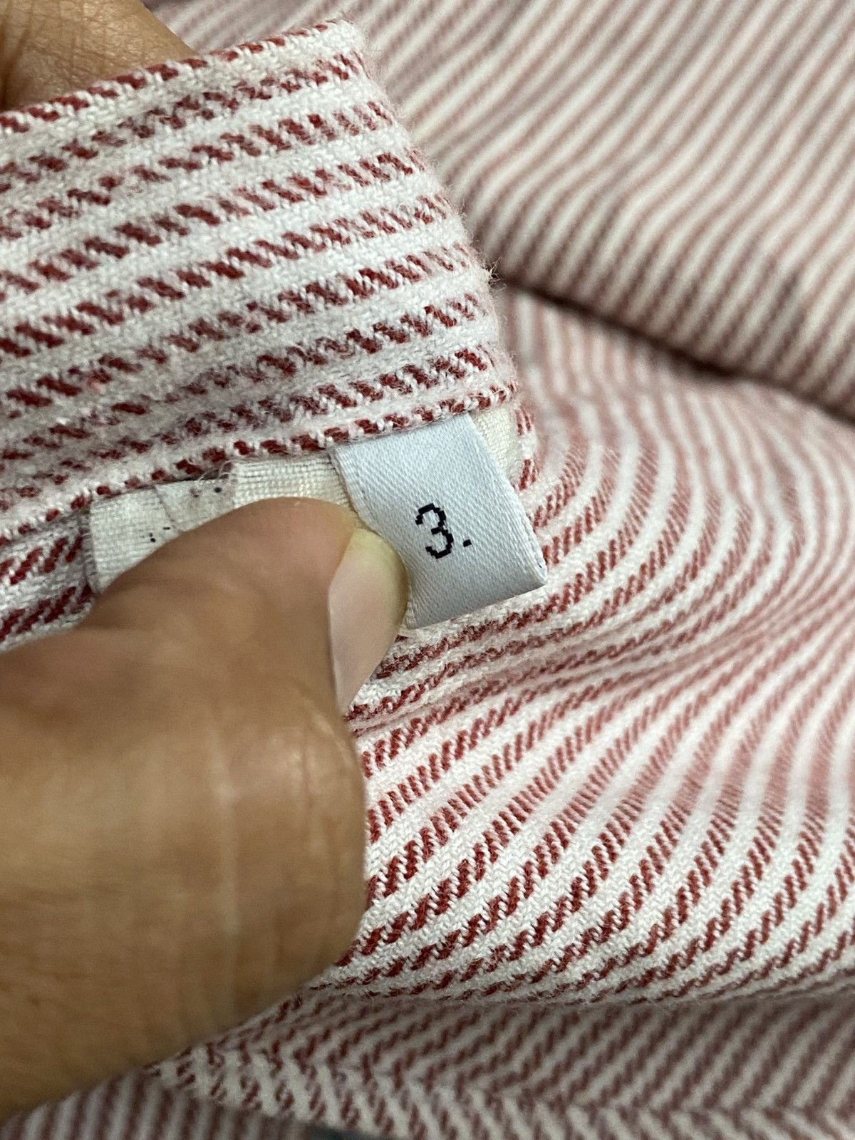 Thom Browne Thom Browne stripe shirts button ups oxford Size US L / EU 52-54 / 3 - 7 Thumbnail