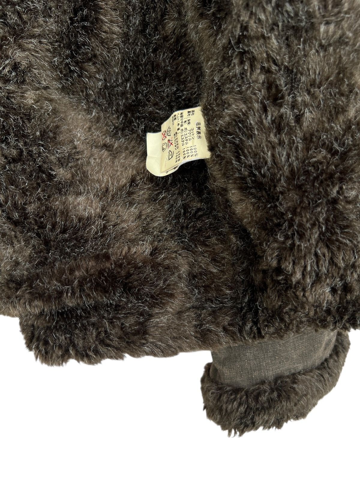 Vintage Johnbull Alpaca Fur Canvas Green Jacket Size US L / EU 52-54 / 3 - 14 Thumbnail