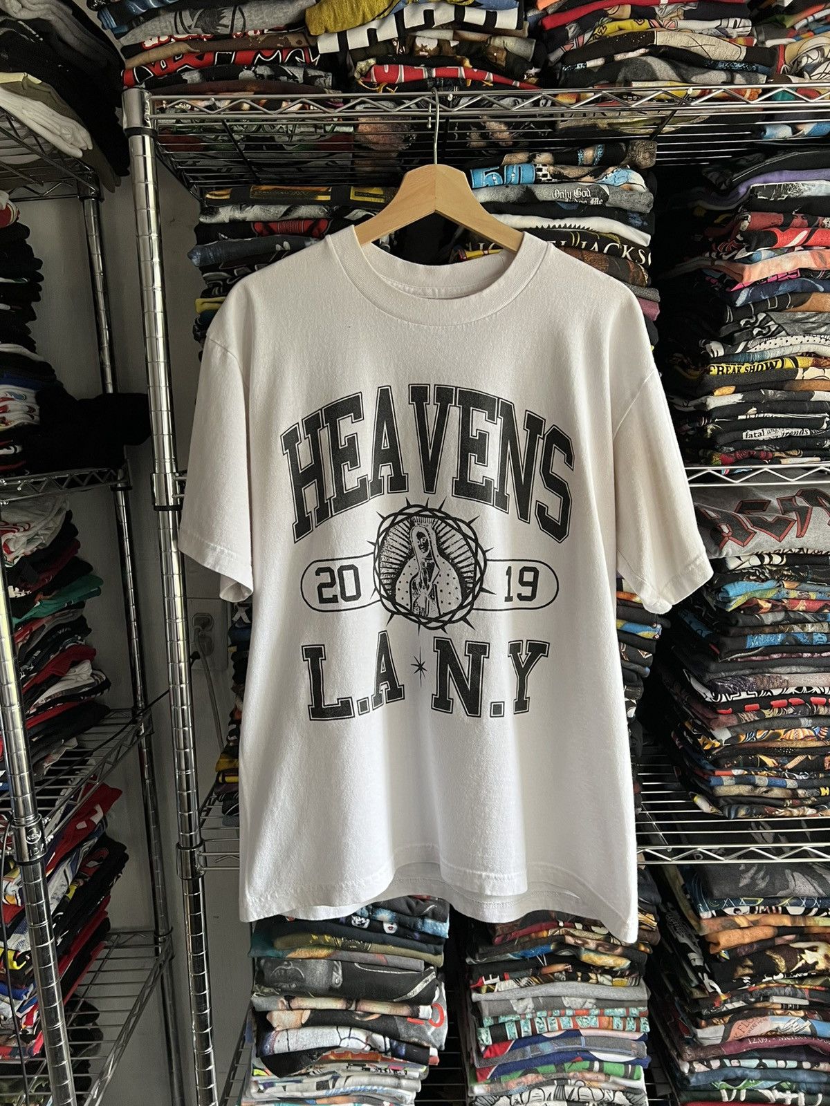 Other 2019 Heavens Los Angeles New York Religion Virgin Mary Jesus Size US L / EU 52-54 / 3 - 1 Thumbnail