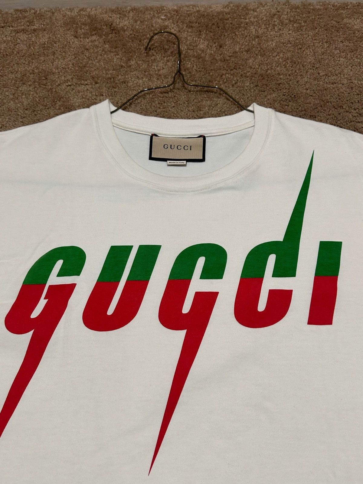 Gucci GUCCI (blade) mens t-shirt (XXL) Size US XXL / EU 58 / 5 - 2 Thumbnail