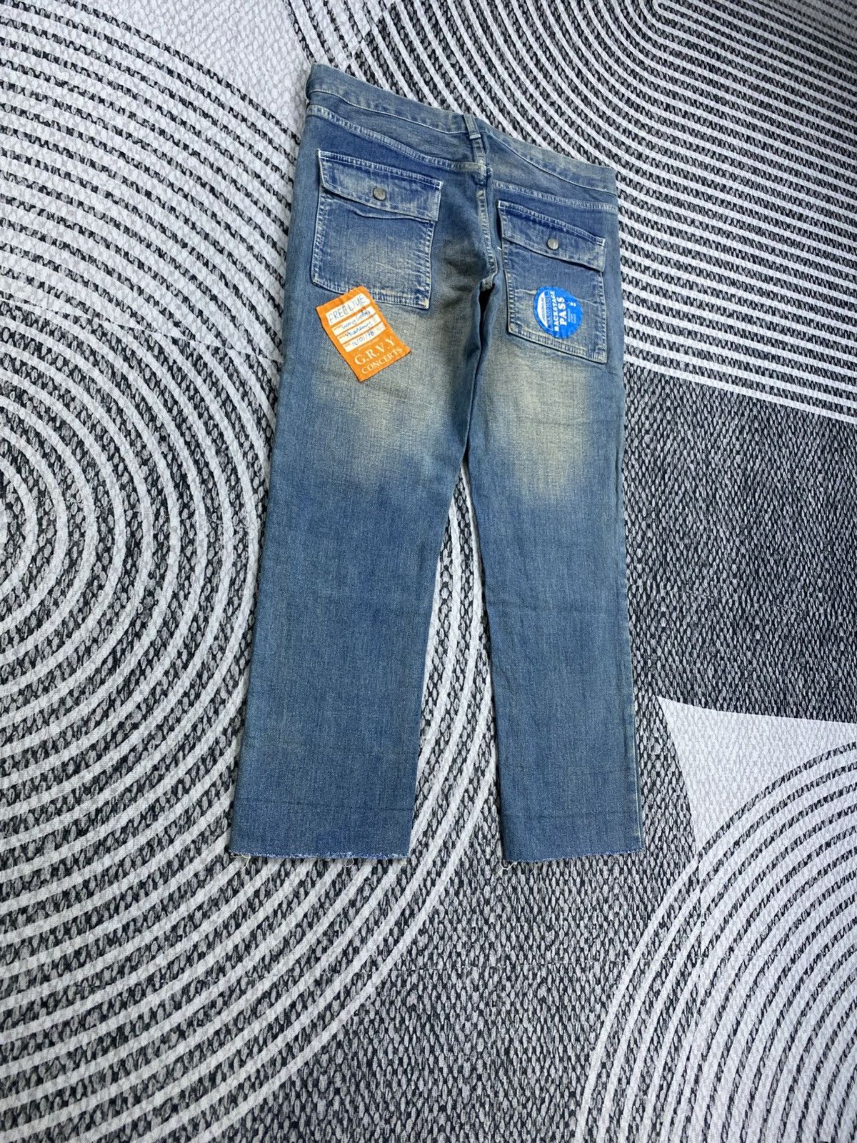 Hysteric Glamour Vtg Groovy Colors Hysteric Style Patches Bush Pants Jeans Size US 33 - 5 Thumbnail