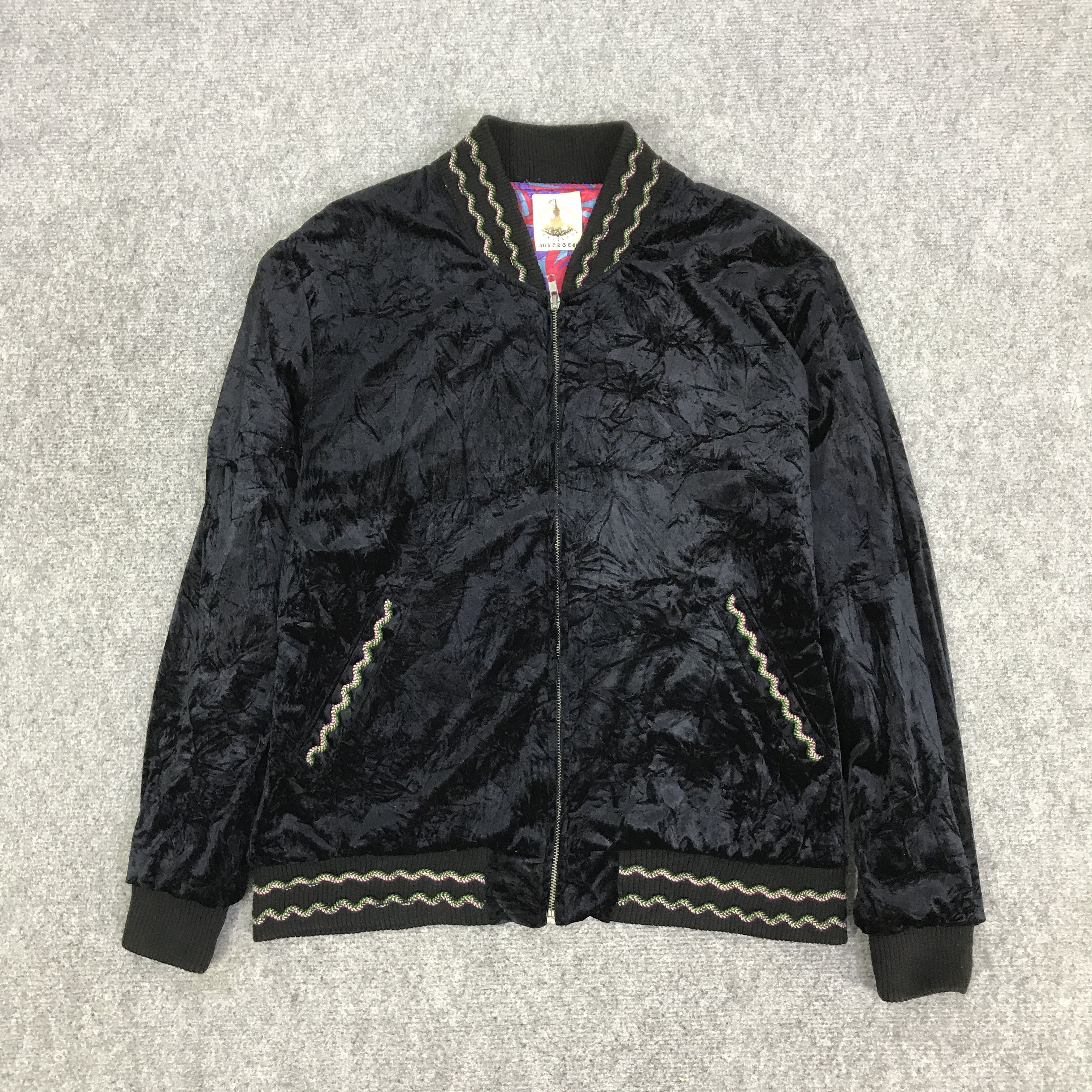 If Six Was Nine MOUNTAIN PROJECT SKULL DESIGN JACKET K83B4 Size US M / EU 48-50 / 2 - 2 Thumbnail
