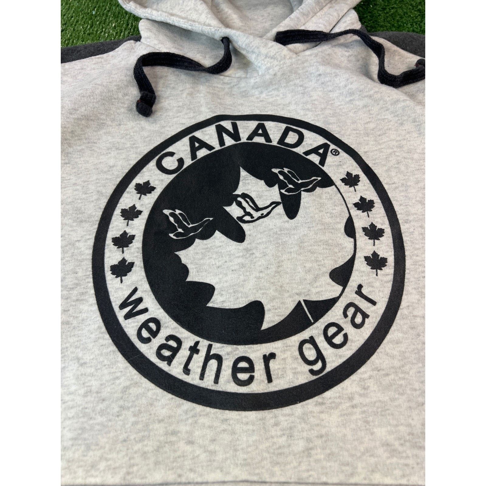 Other Canada Weather Gear Mens Hoodie Grey Sweatshirt LG Size US L / EU 52-54 / 3 - 2 Thumbnail