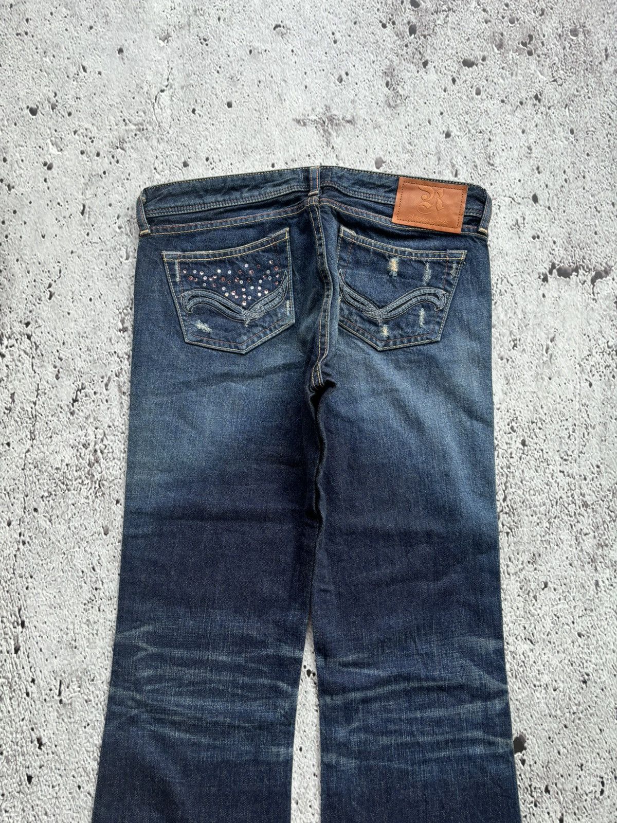 Tornado Mart Y2k Flare jeans vienus jeans something edwin Jeans Size US 30 / EU 46 - 5 Thumbnail