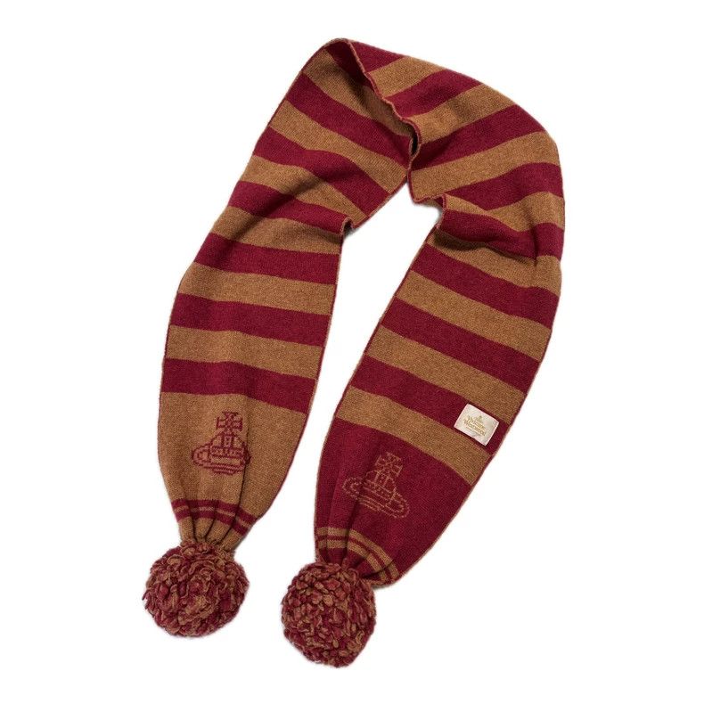 Vivienne Westwood Vivienne Westwood Knitted printed scarf Size ONE SIZE - 2 Thumbnail