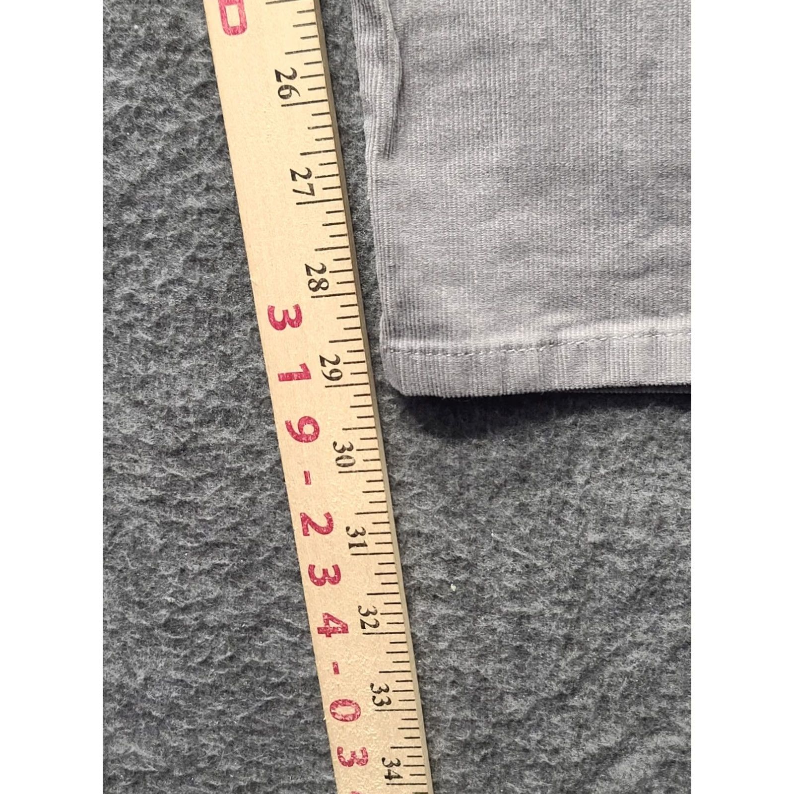 Pendleton Pendelton Pants Womens 4P 26x29 Slim Fit Tapered Leg Mid Rise Trousers Stretch Gray Cotton Spandex Flat Front Pockets Size 27" / US 4 / IT 40 - 5 Thumbnail