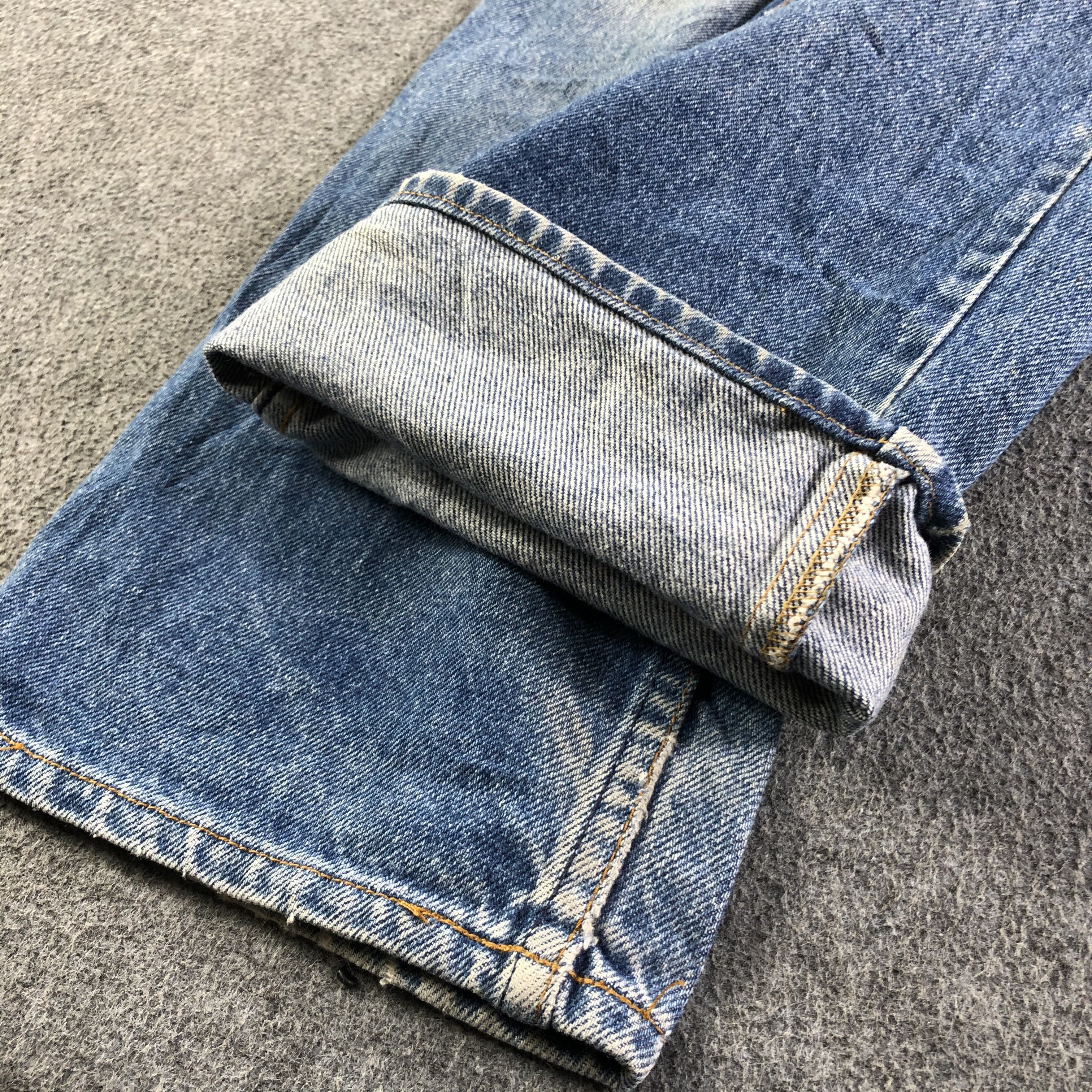 Levi's Vintage Blue Wash Levis 505 Jeans-J3859 Size US 28 / EU 44 - 6 Thumbnail