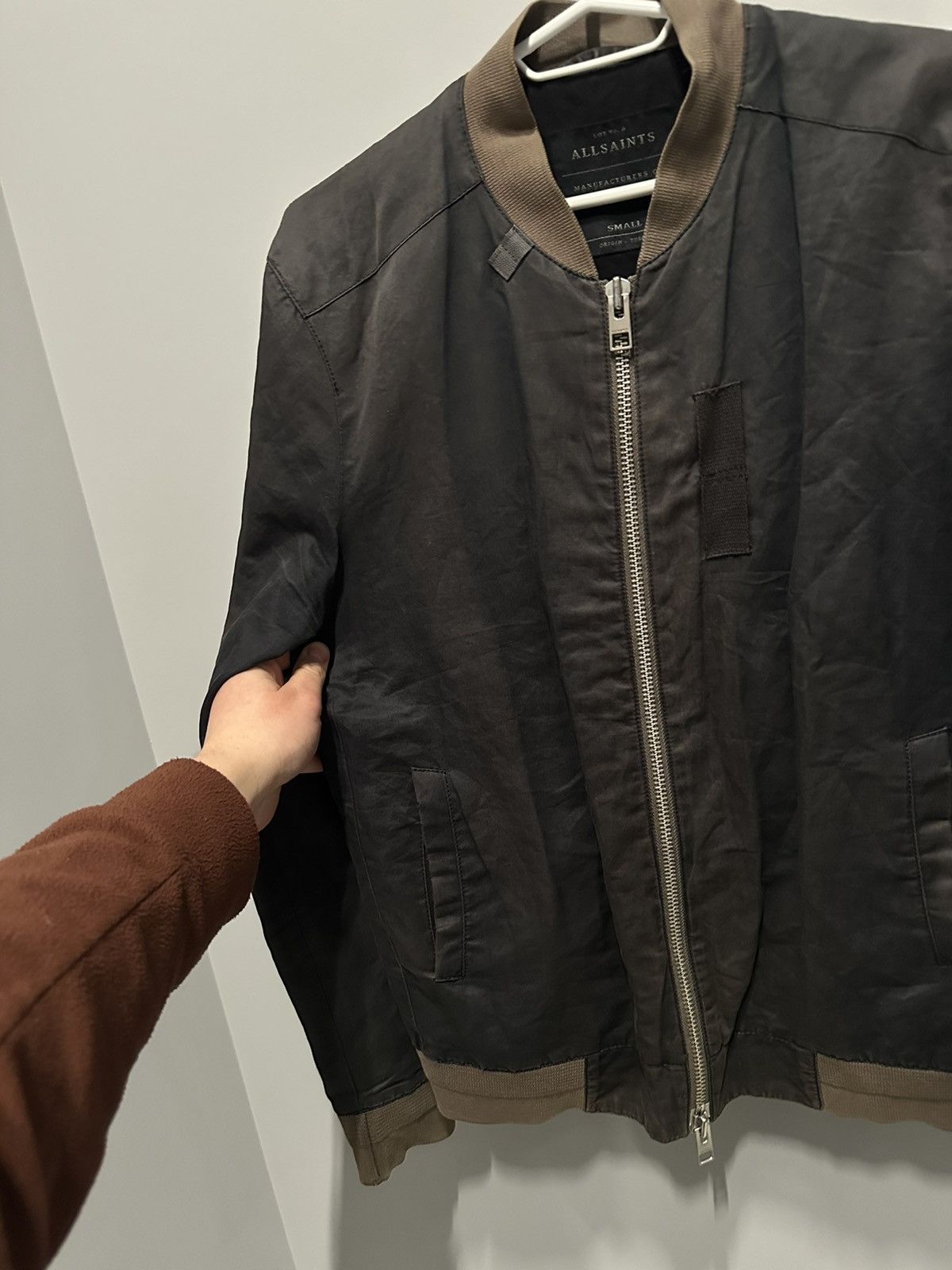 Allsaints All Saints Bomber Faded Jacket Avant Garde Rick Owens Type Size US S / EU 44-46 / 1 - 5 Thumbnail