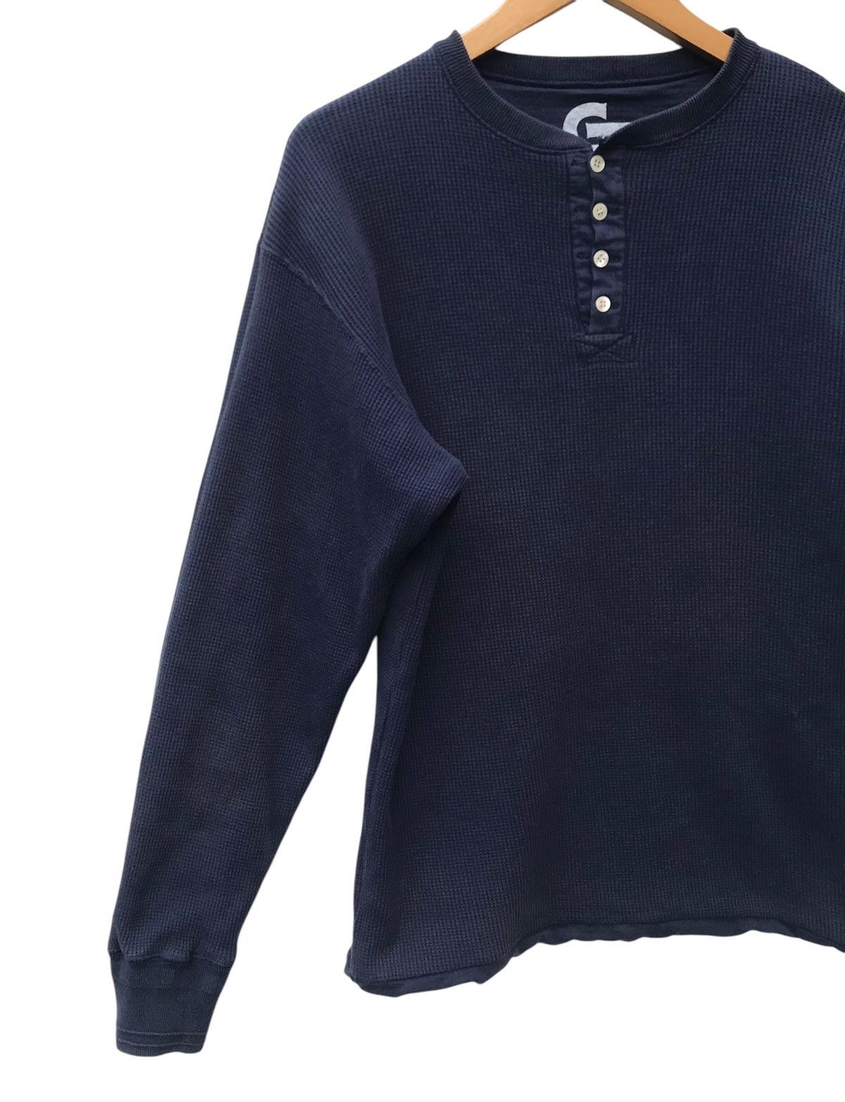 GOODENOUGH Vintage 90s Goodenough Riversible Longsleeve Faded Shirt Size US M / EU 48-50 / 2 - 11 Thumbnail