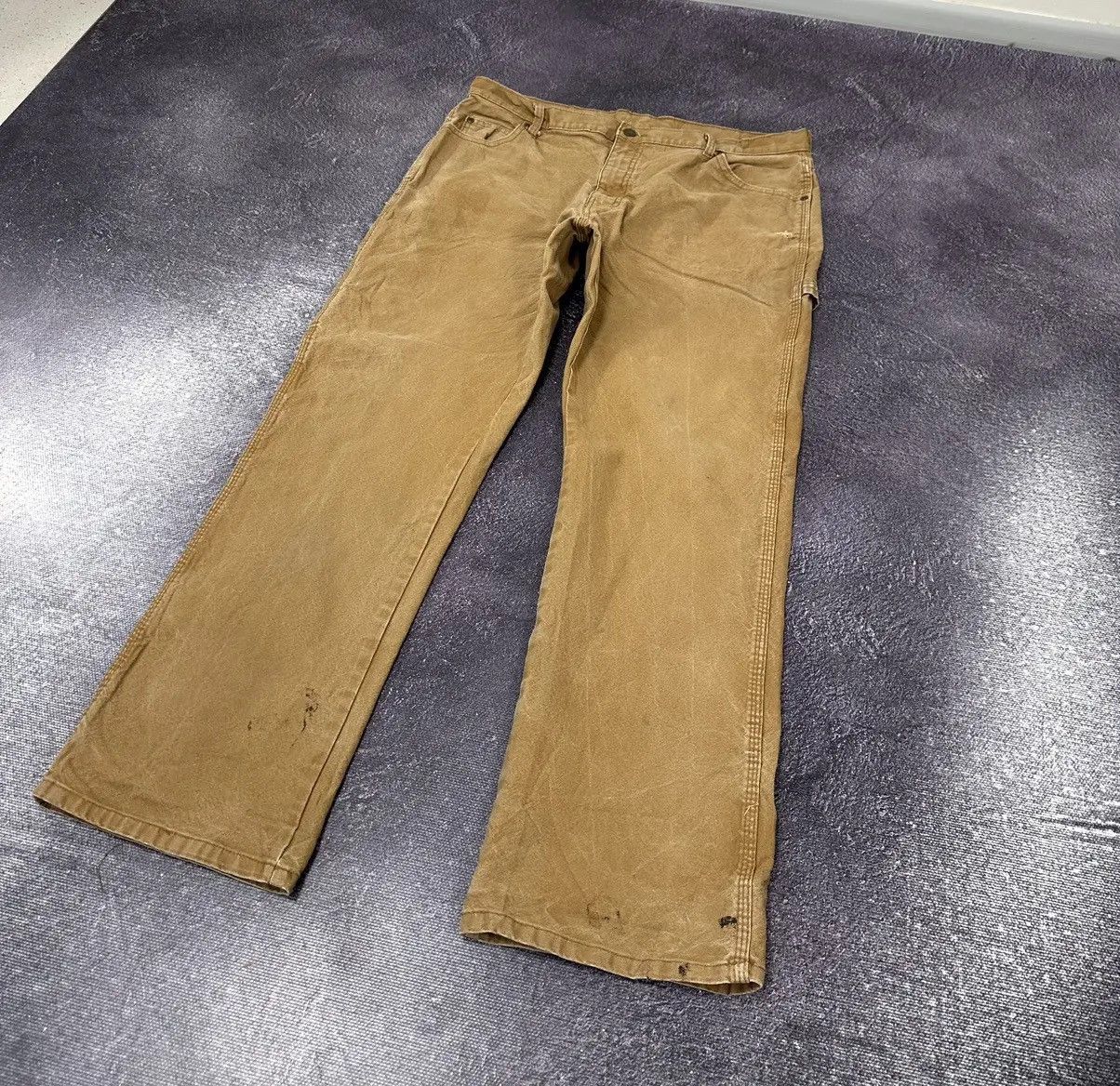 Dickies × Vintage Vintage Dickies American Orange Hype Work Baggy Pants Size US 38 / EU 54 - 8 Thumbnail