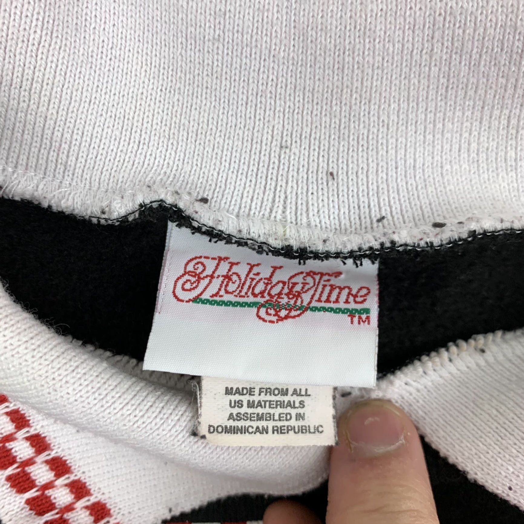 Vintage Vintage Holiday Time Christmas Sweatshirt Womens Medium Black Wishes Size M / US 6-8 / IT 42-44 - 4 Thumbnail