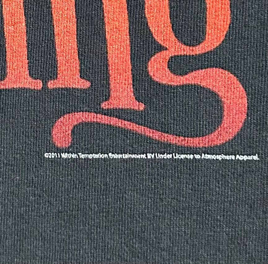 Other Vintage Within Temptation tshirt Unforgiving world tour 2011 Size US M / EU 48-50 / 2 - 3 Thumbnail