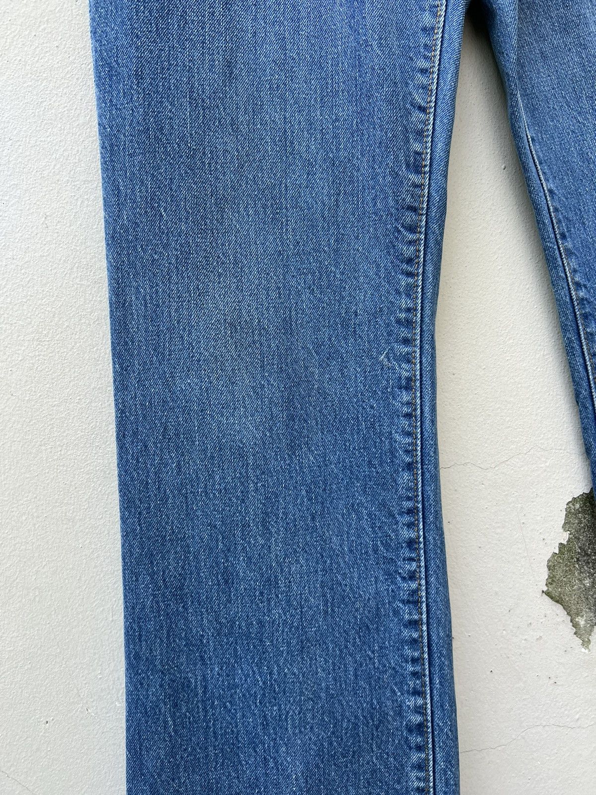 Levi's VTG 70s Levi’s 517 42 Talon Faded Blue Denim Bootcut Jeans Size US 31 - 9 Thumbnail
