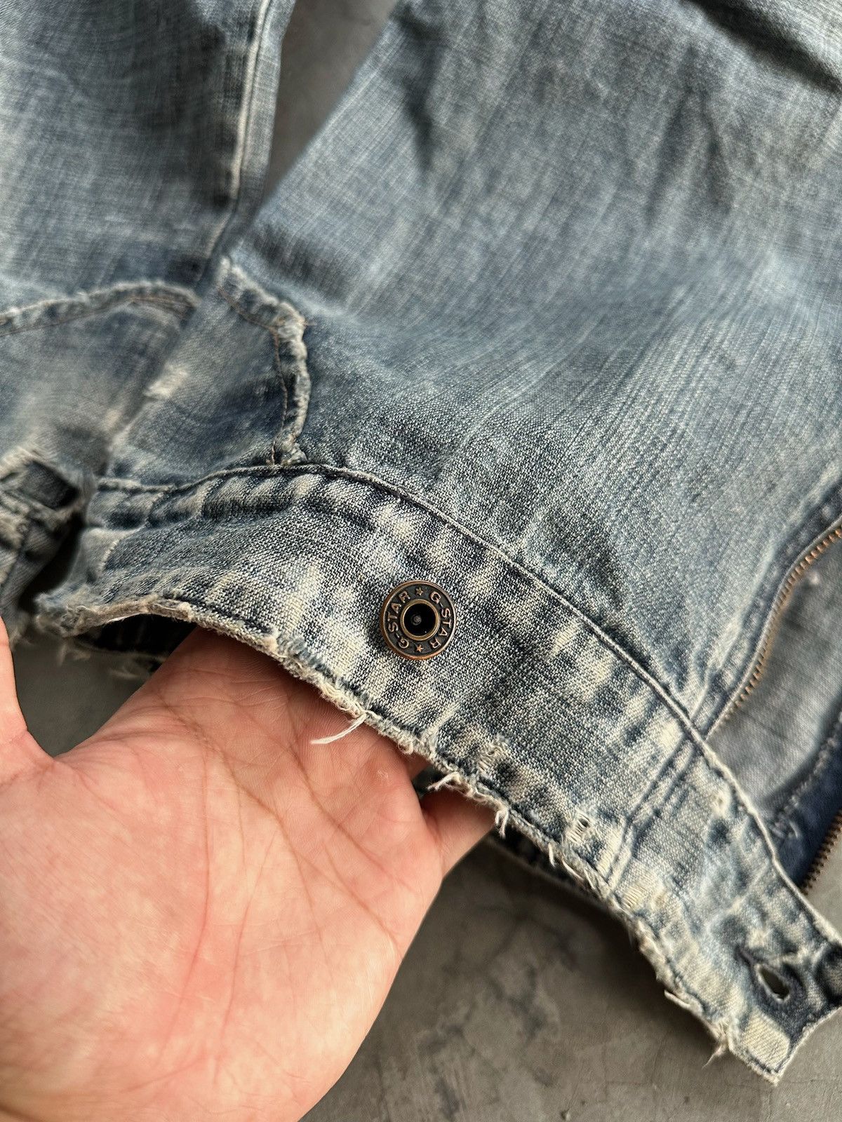 G-Star × Japanese Brand Vintage Tactical G-star Raw Denim Balenciaga Style Bondage Size US 32 / EU 48 - 6 Thumbnail