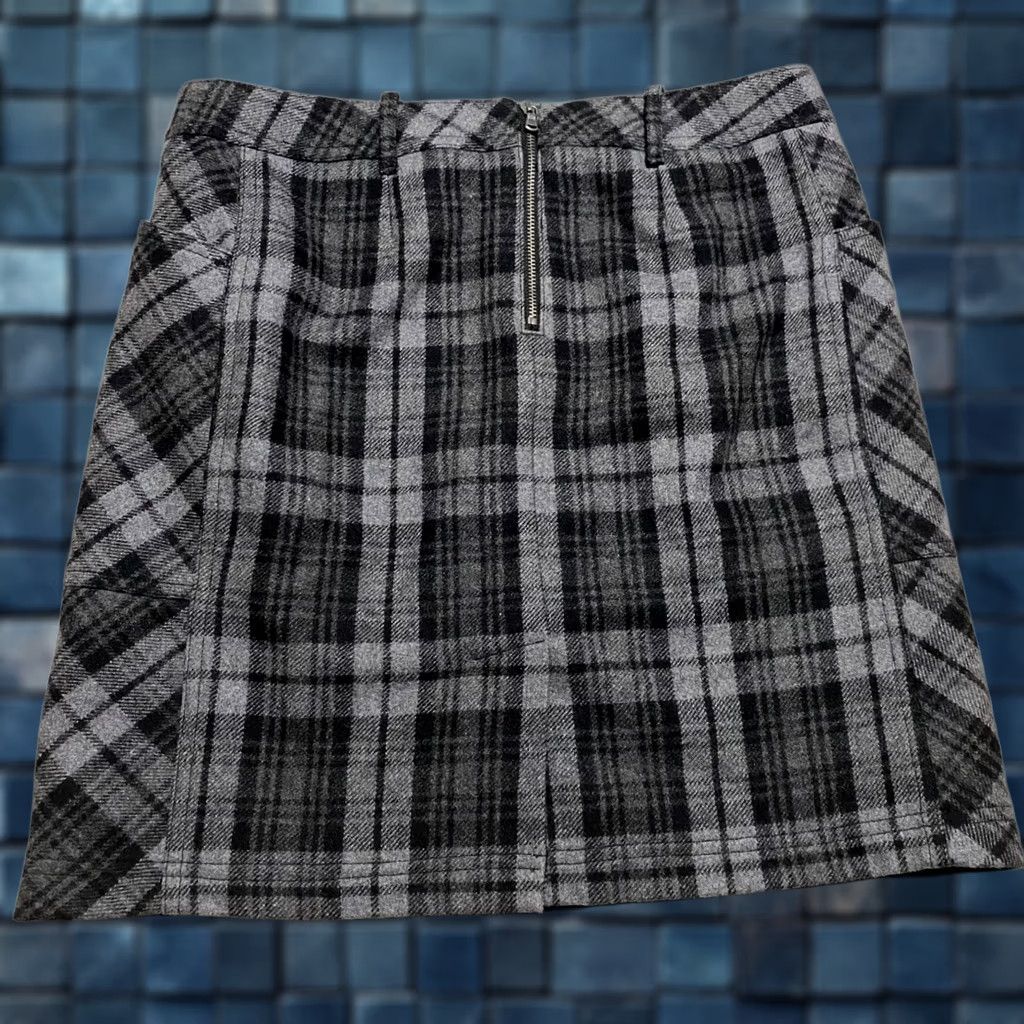 Eddie Bauer Eddie Bauer Womens Skirt Gray Plaid Mini Lined Wool 4 XS? Size 27" / US 4 / IT 40 - 1 Thumbnail
