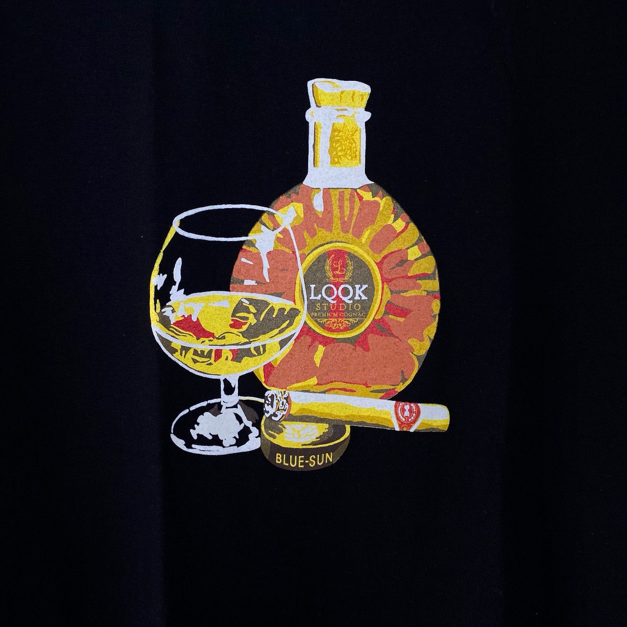 LQQK Studio LQQK STUDIO X BLUE SUN COGNAC TEE Size US XL / EU 56 / 4 - 2 Thumbnail