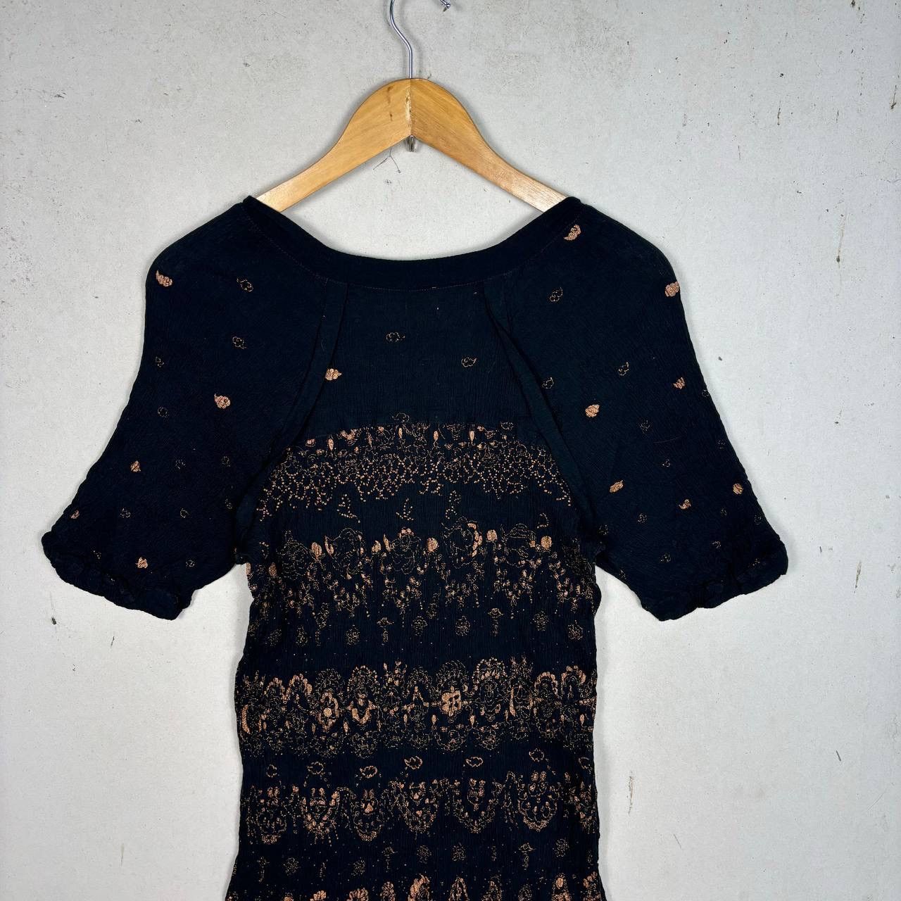 Tsumori Chisato Tsumori Chisato Archive Bronze Print Textured Midi Dress 2 Size M / US 6-8 / IT 42-44 - 5 Thumbnail