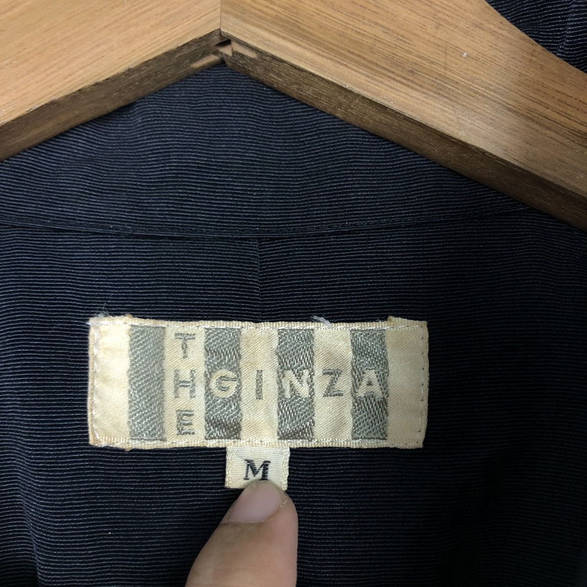 Issey Miyake 📌Rich Black Vintage Long Jacket Runway Design The Ginza Size US M / EU 48-50 / 2 - 19 Thumbnail
