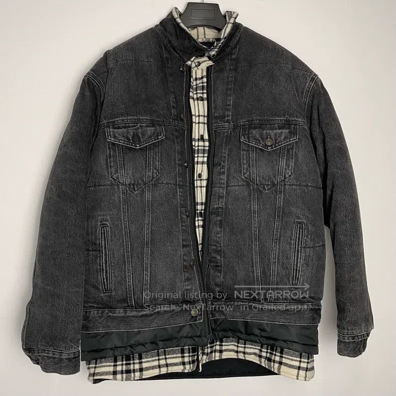 Balenciaga Balenciaga Three-in-one denim cotton jacket Size US M / EU 48-50 / 2 - 1 Thumbnail